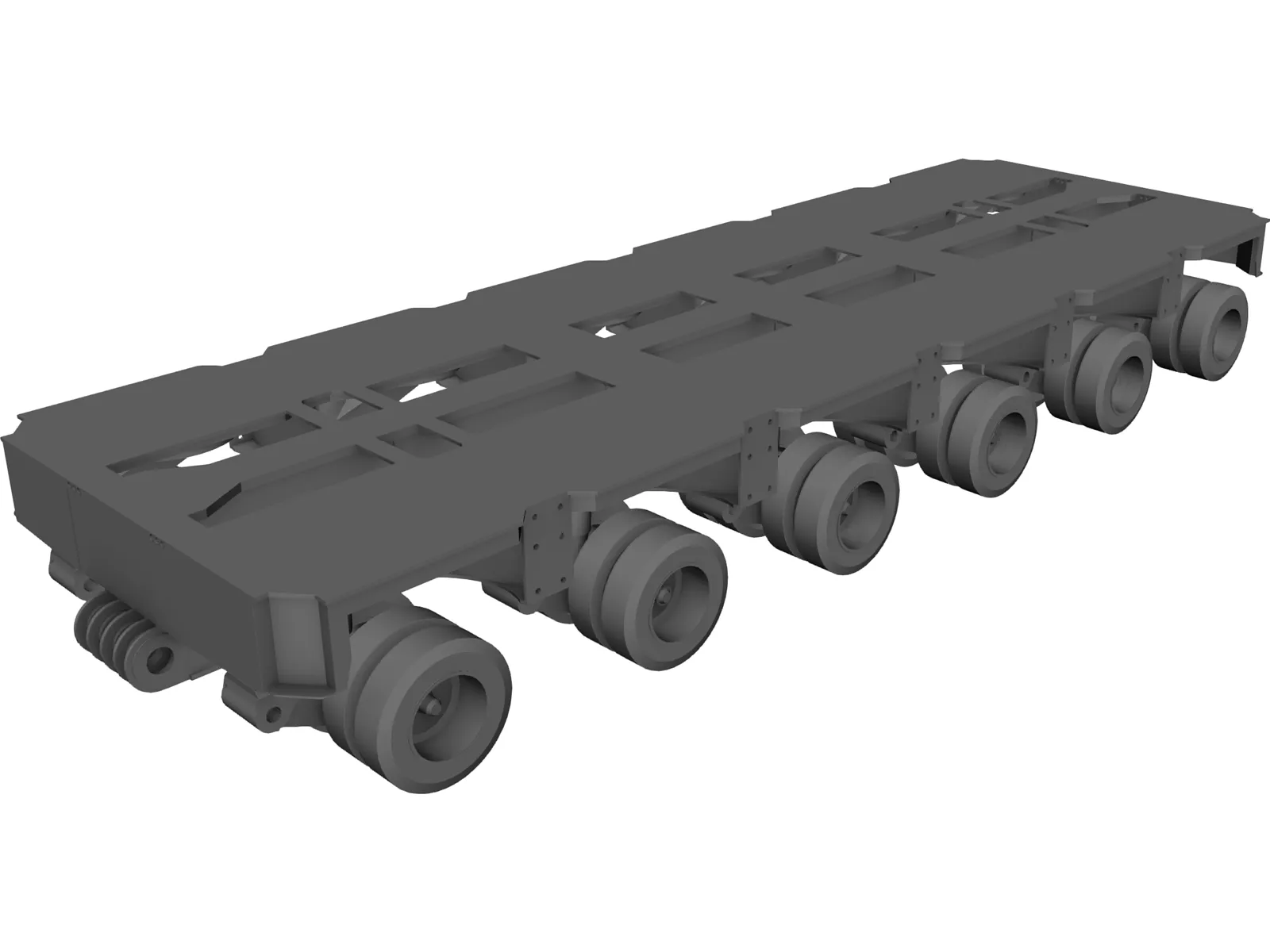 Goldhofer 6 line thp-sl 3D Model