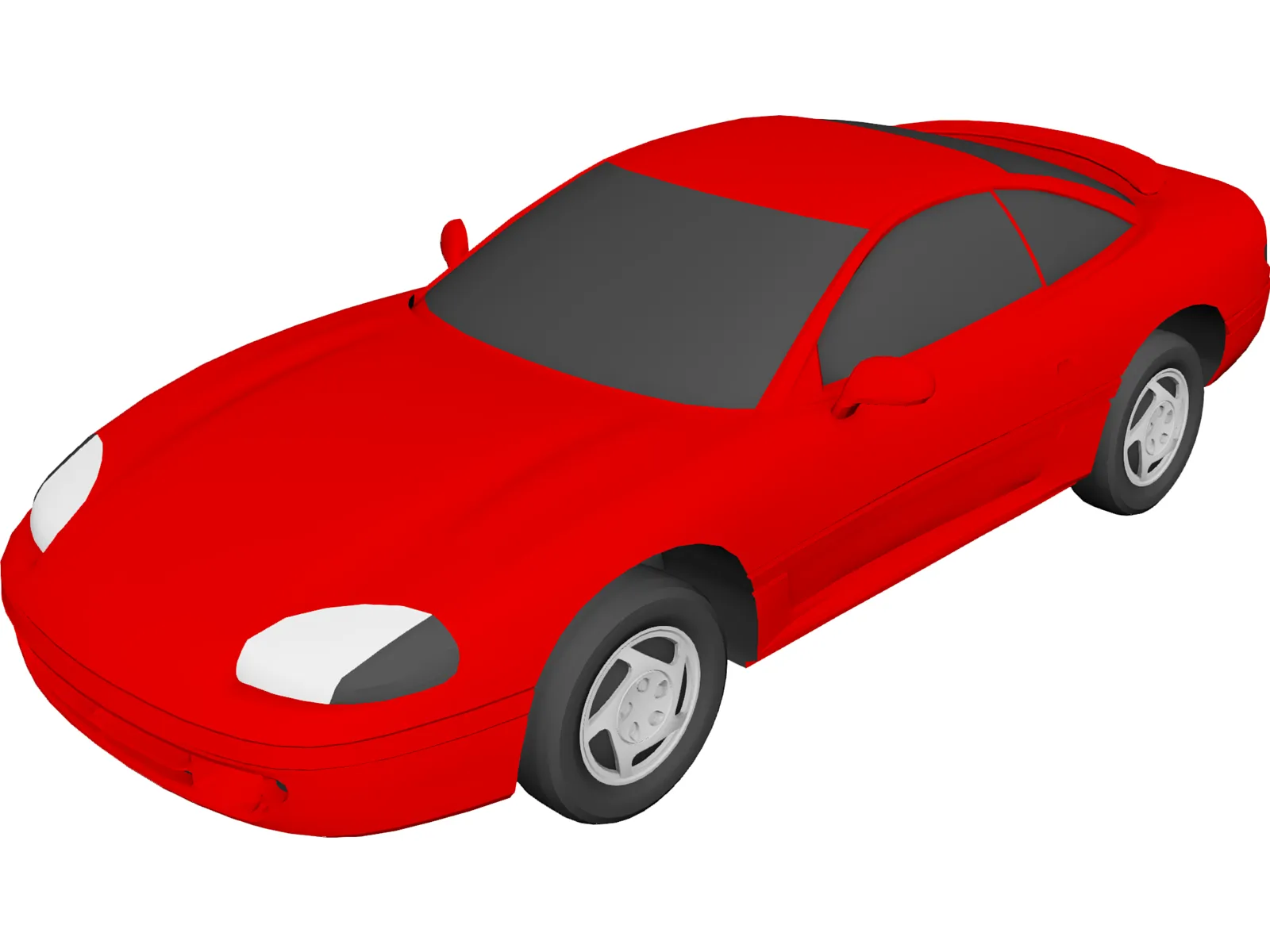 Mitsubishi Eclipse [Eagle Talon, Dodge Stealth] (1994) 3D Model