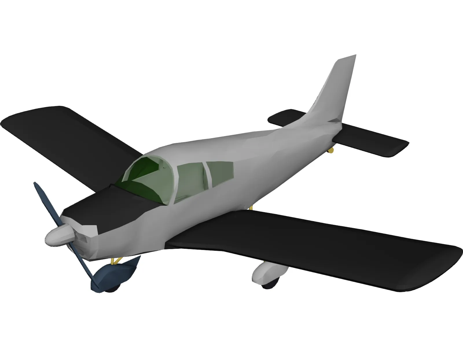 Socata TB-20 3D Model