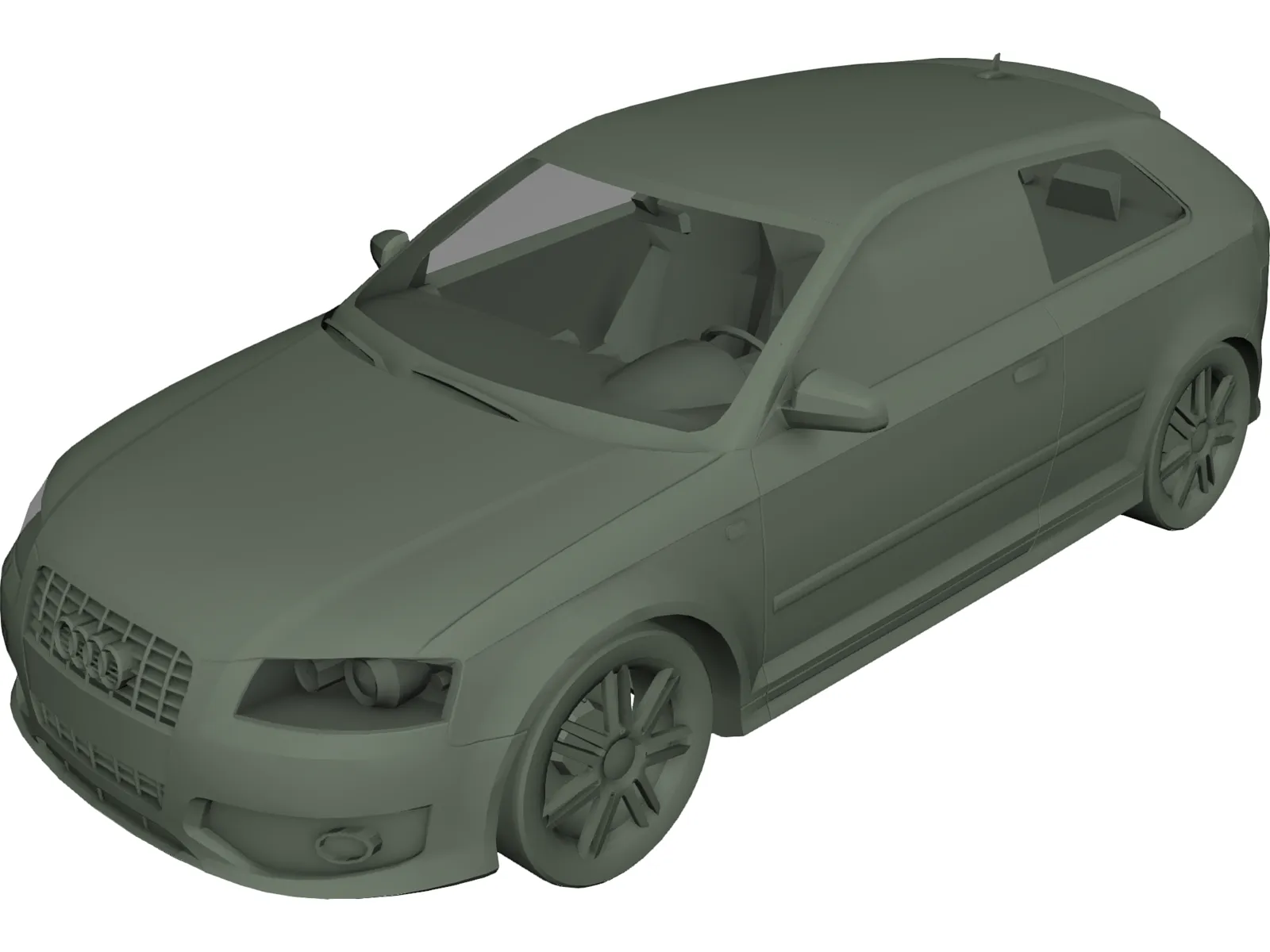 Audi A3 3D Model