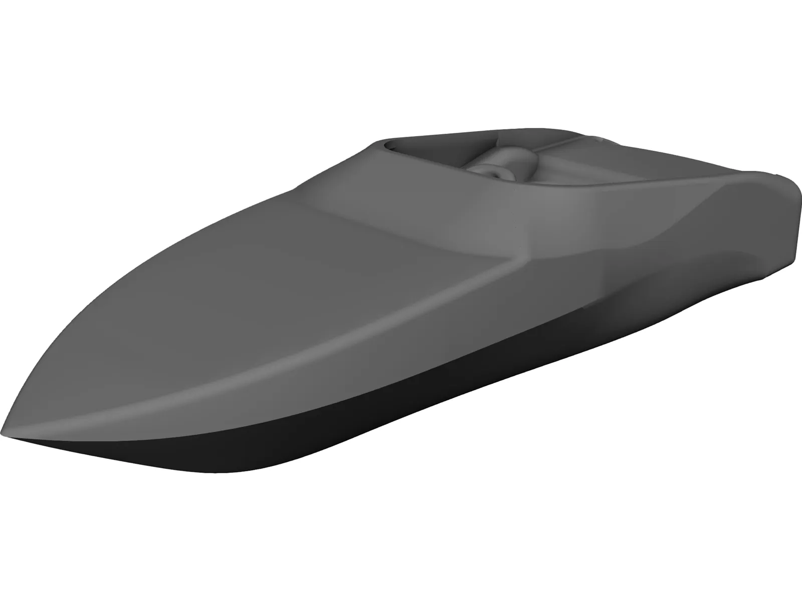 Baja 252 Boss Large Boat 3D Model