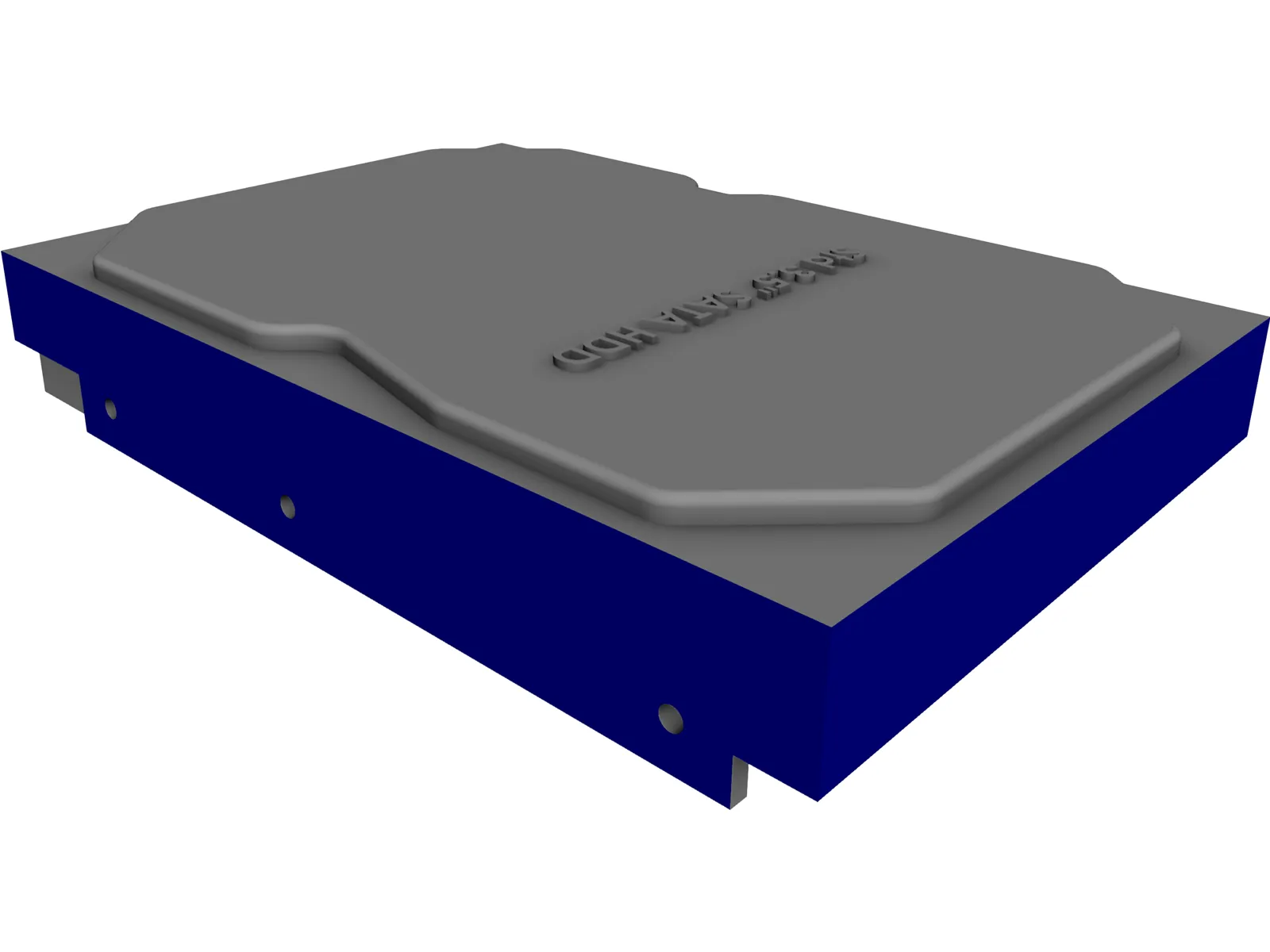 Hard Disk 3D Model