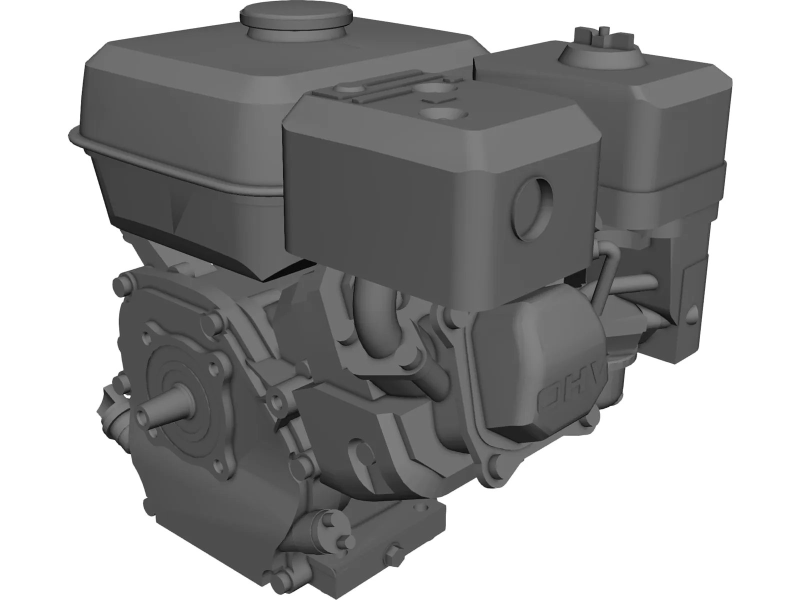 Honda GX160 Engine 3D Model