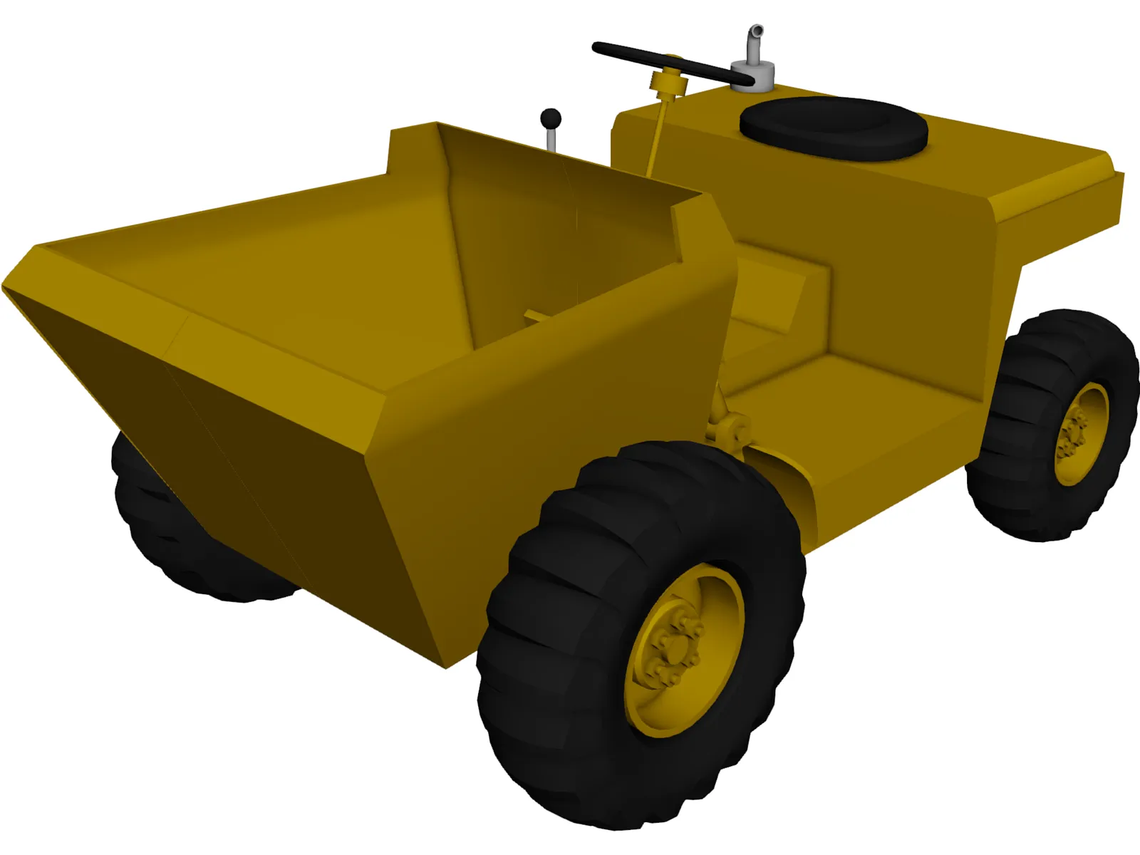 Construction Truck 3D Model