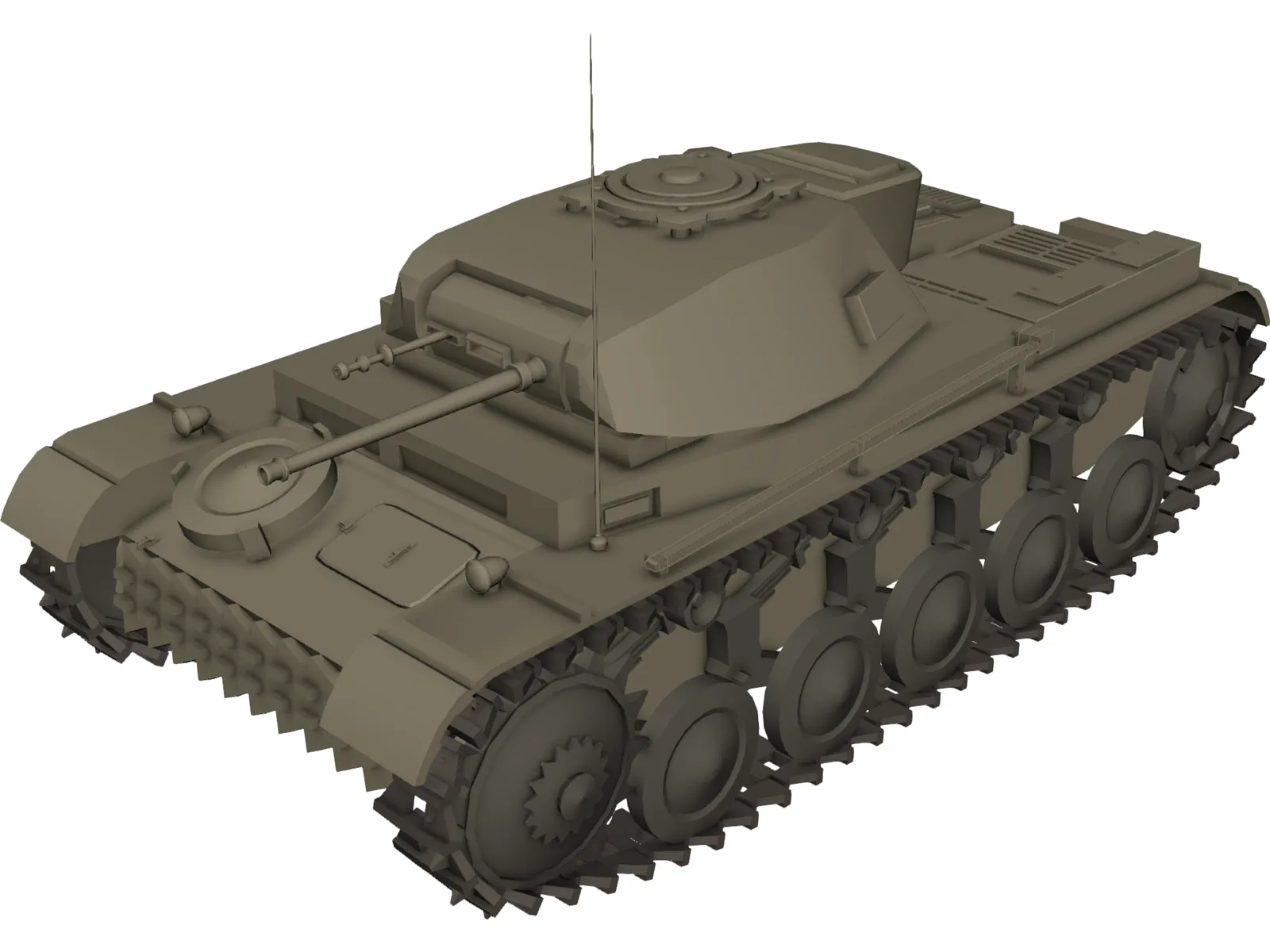 AMX-13A 3D Model