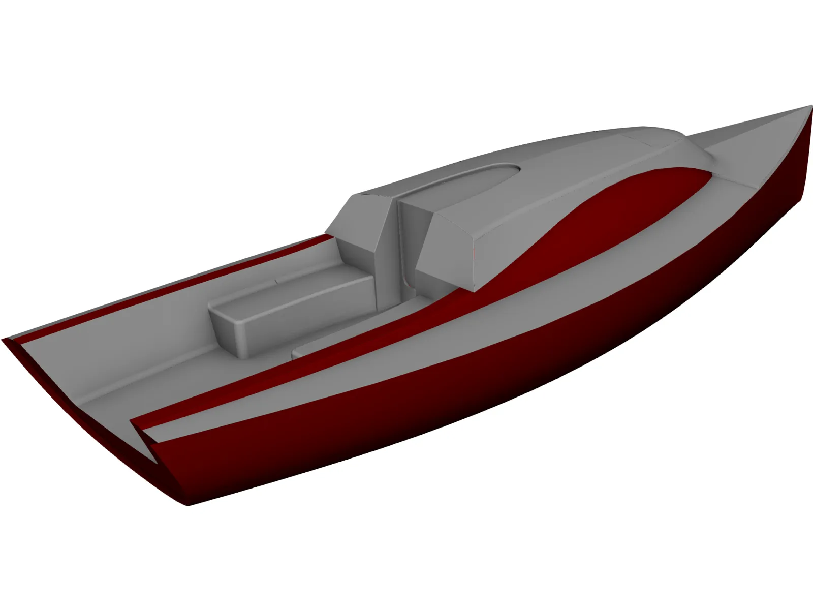 Boat 3D Model