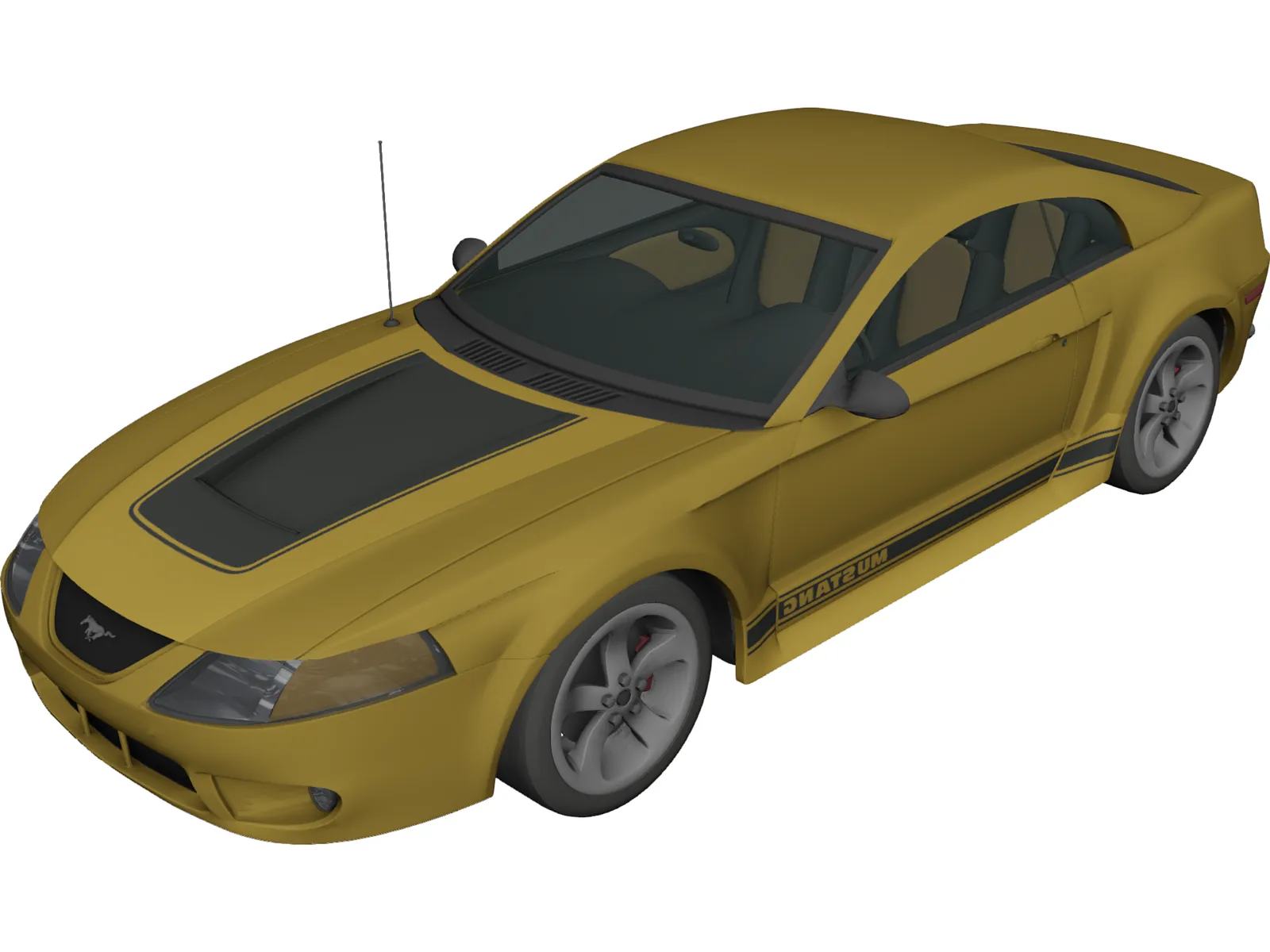 Ford Mustang 3D Model