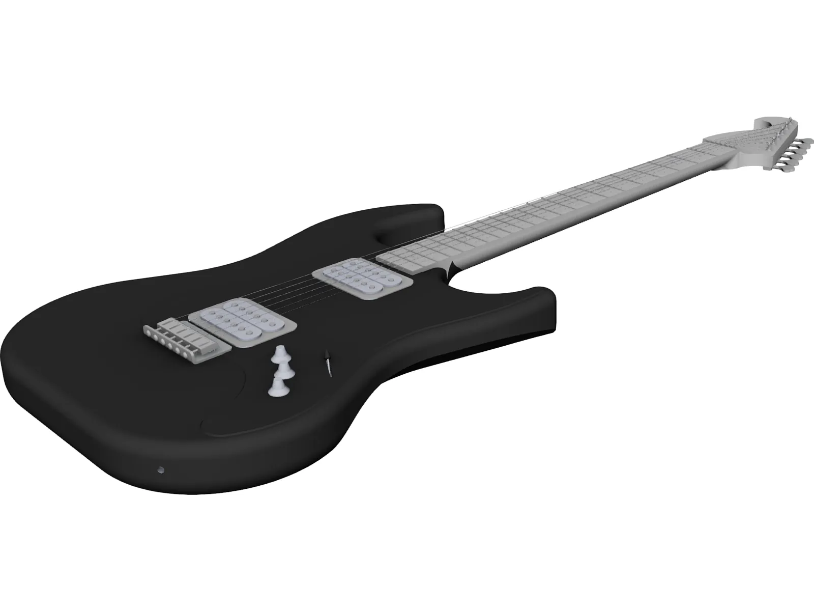 Fender Stratocaster 3D Model