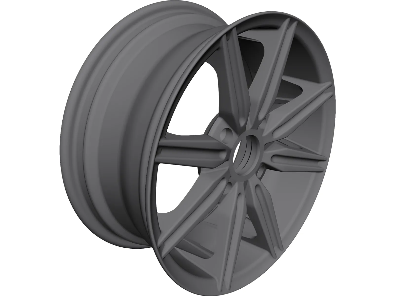 OZ Car Wheel 3D Model