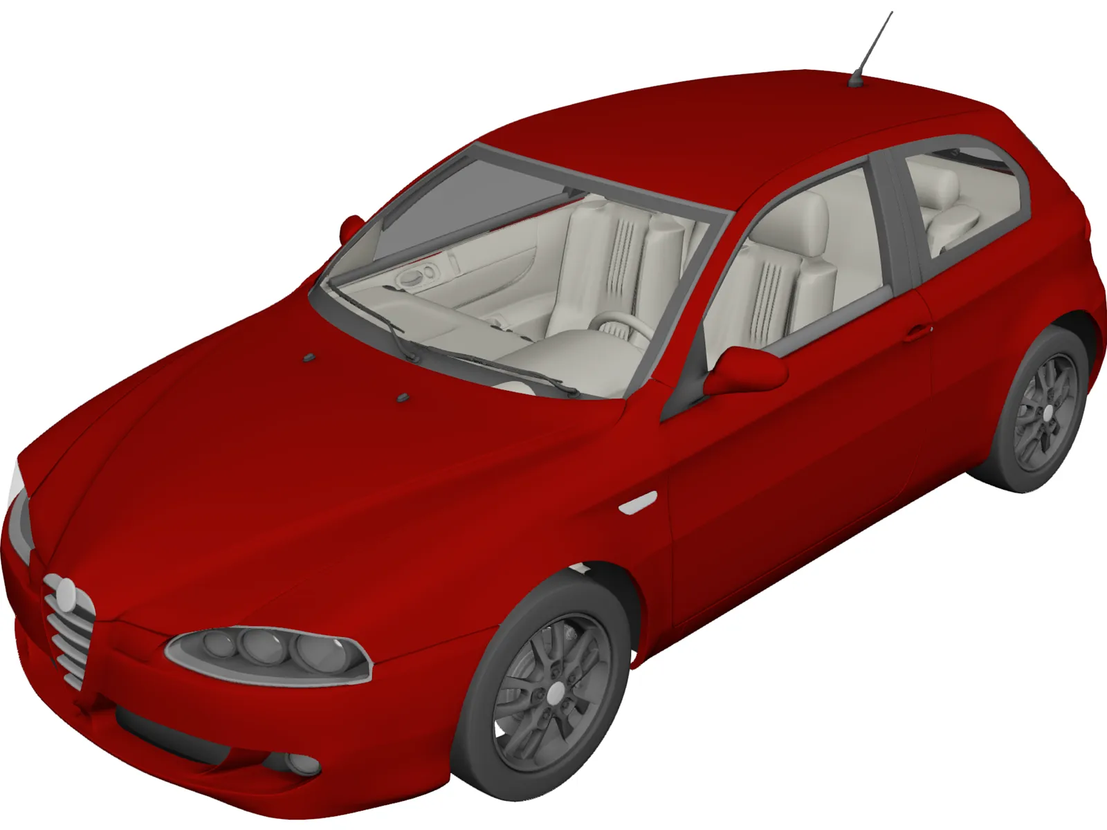 Alfa Romeo 147 3D Model