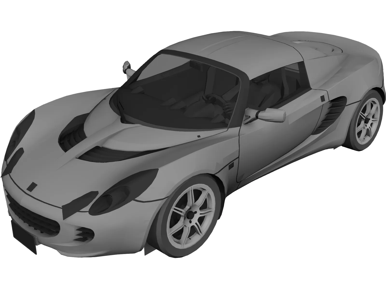 Lotus Elise S2 3D Model