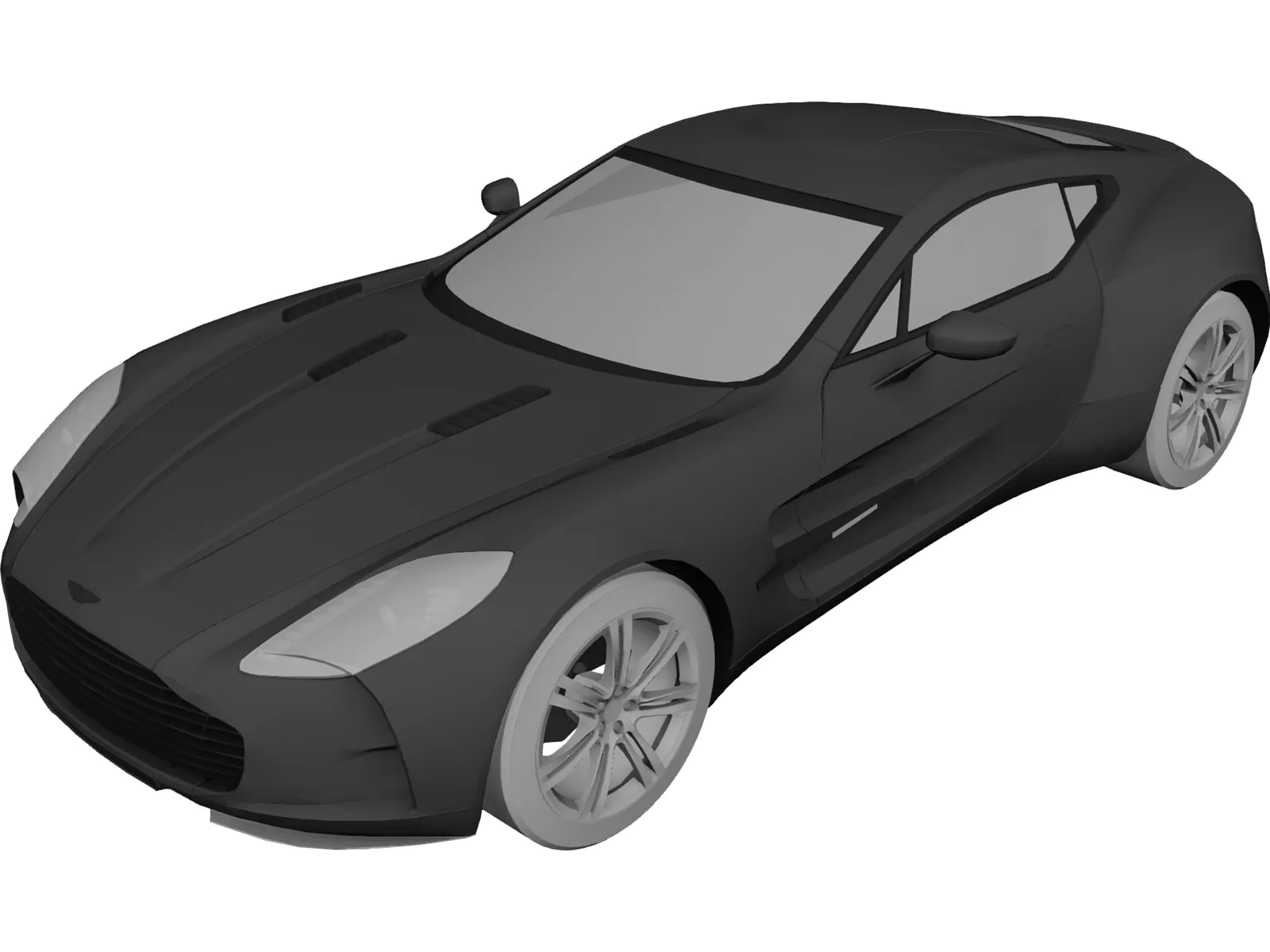 Aston Martin One-77 3D Model