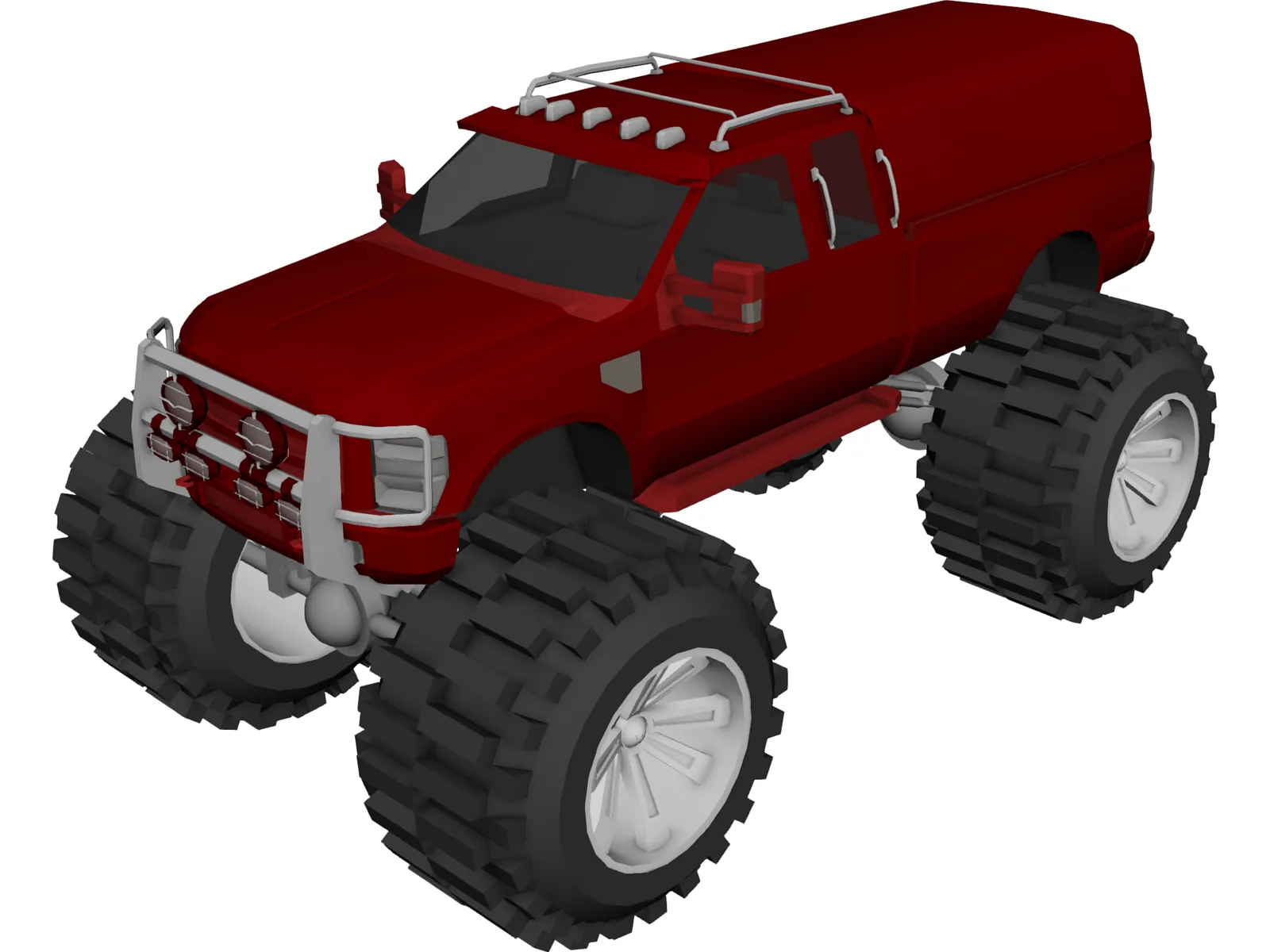 Ford Super Duty 3D Model