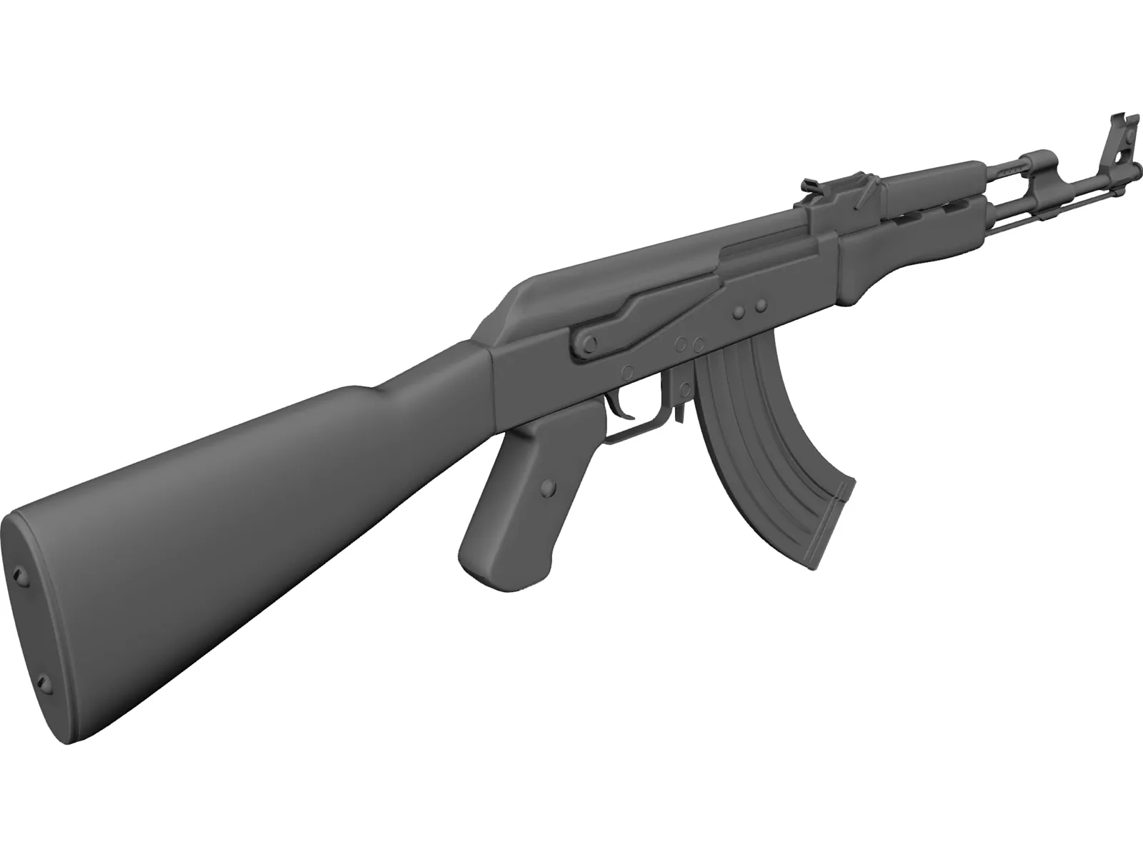 AK-47 3D Model