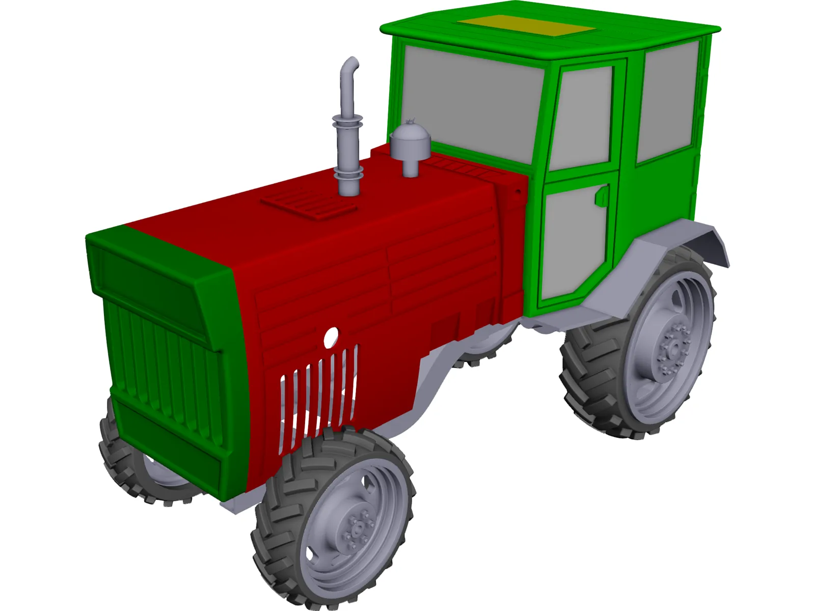 Tractor 3D Model