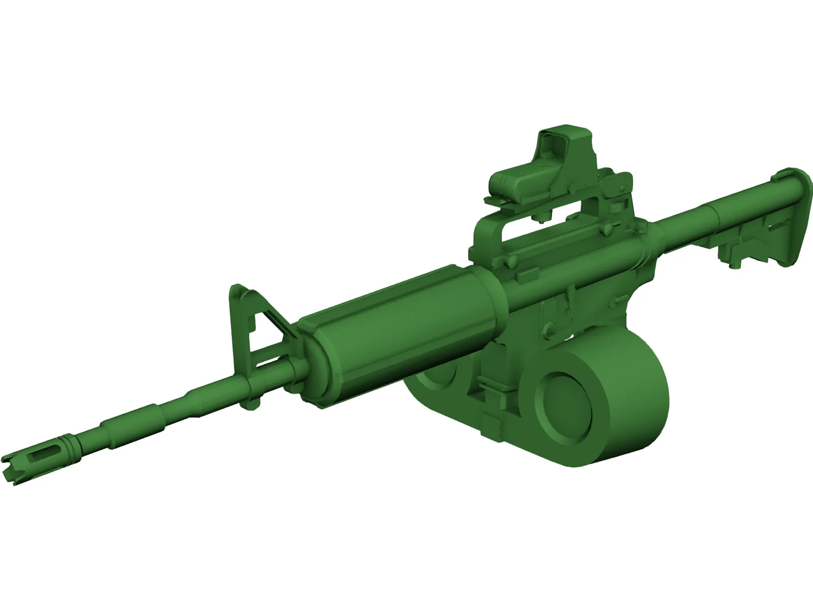 M4A1 3D Model