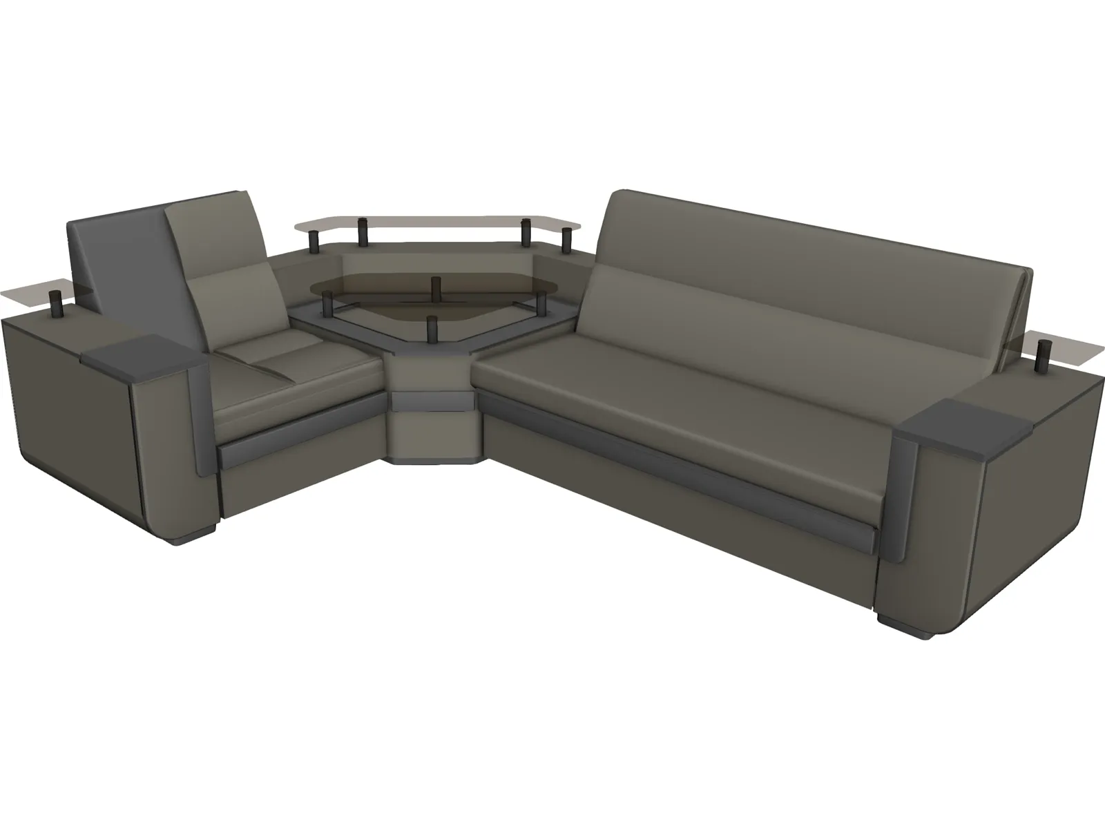 Sofa Liverpool 3D Model