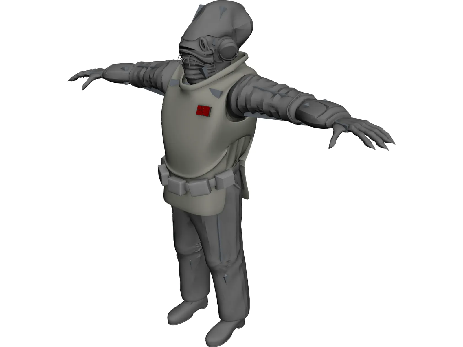 Star Wars Character 3D Model