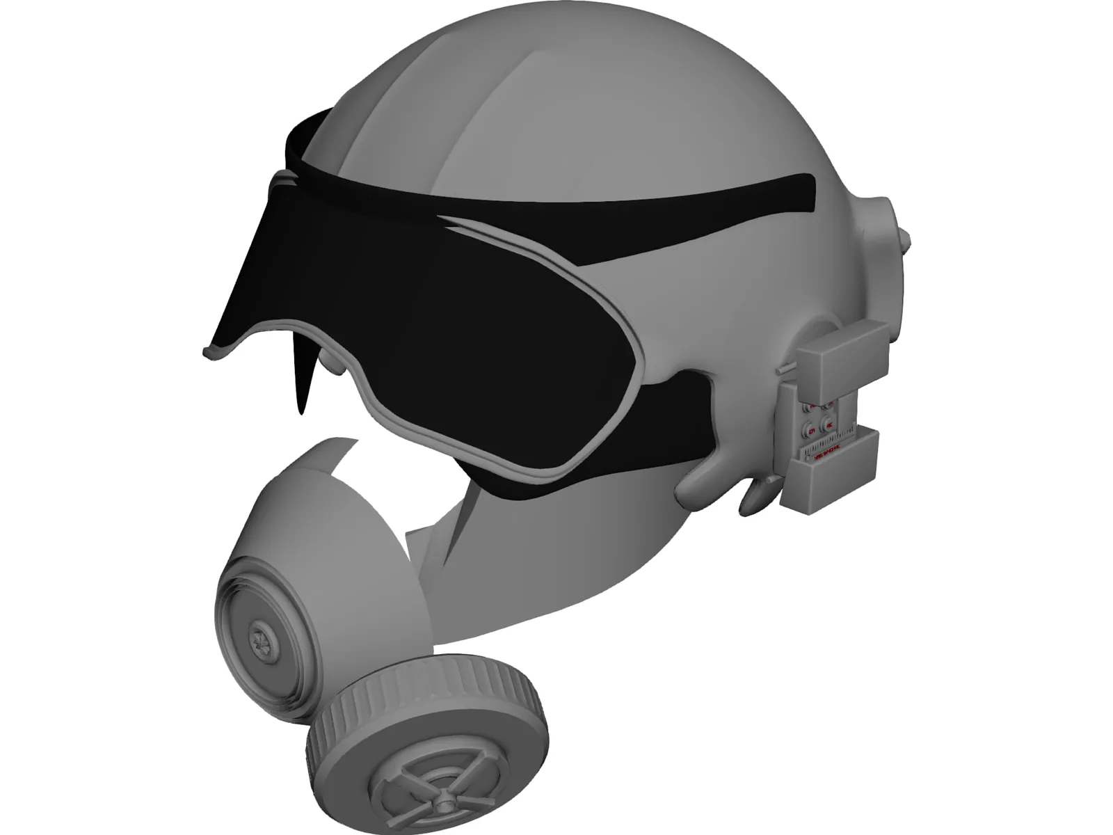 Helmet 3D Model