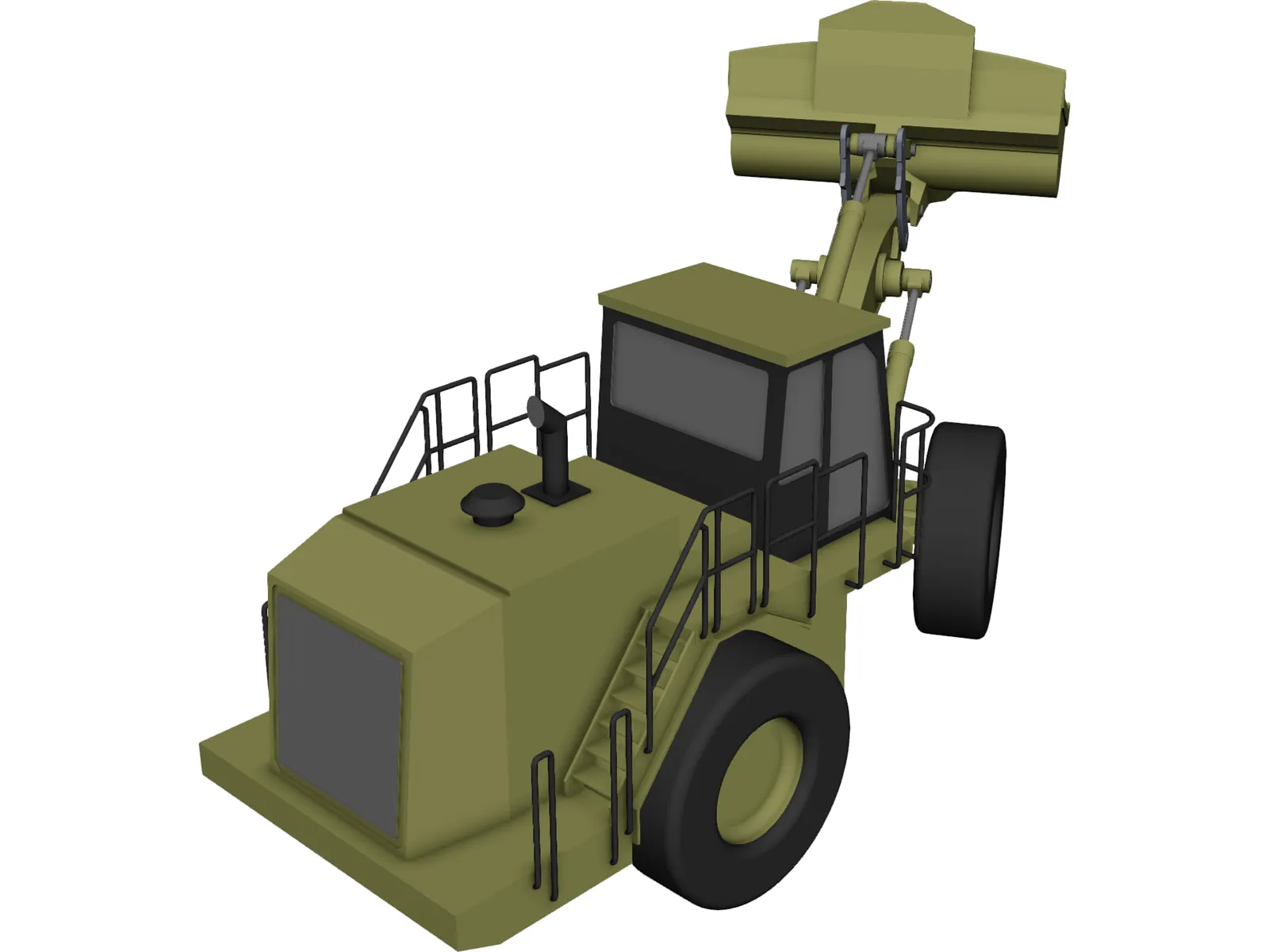 Caterpillar 998H 3D Model