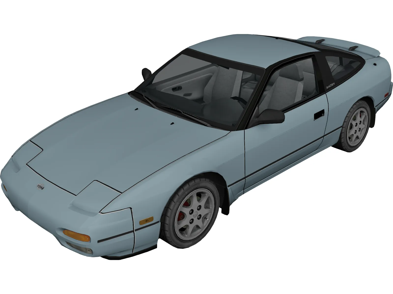 Nissan 240SX 3D Model