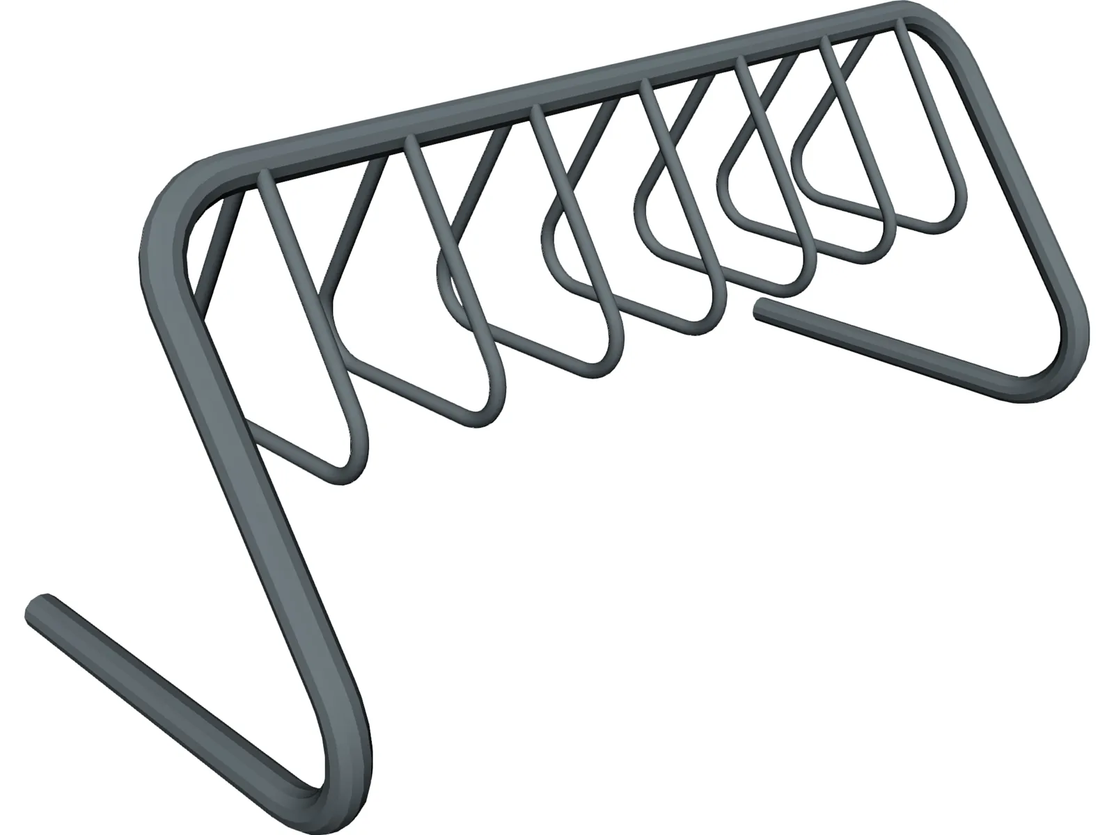 Bike Rack CAD Model - 3DCADBrowser