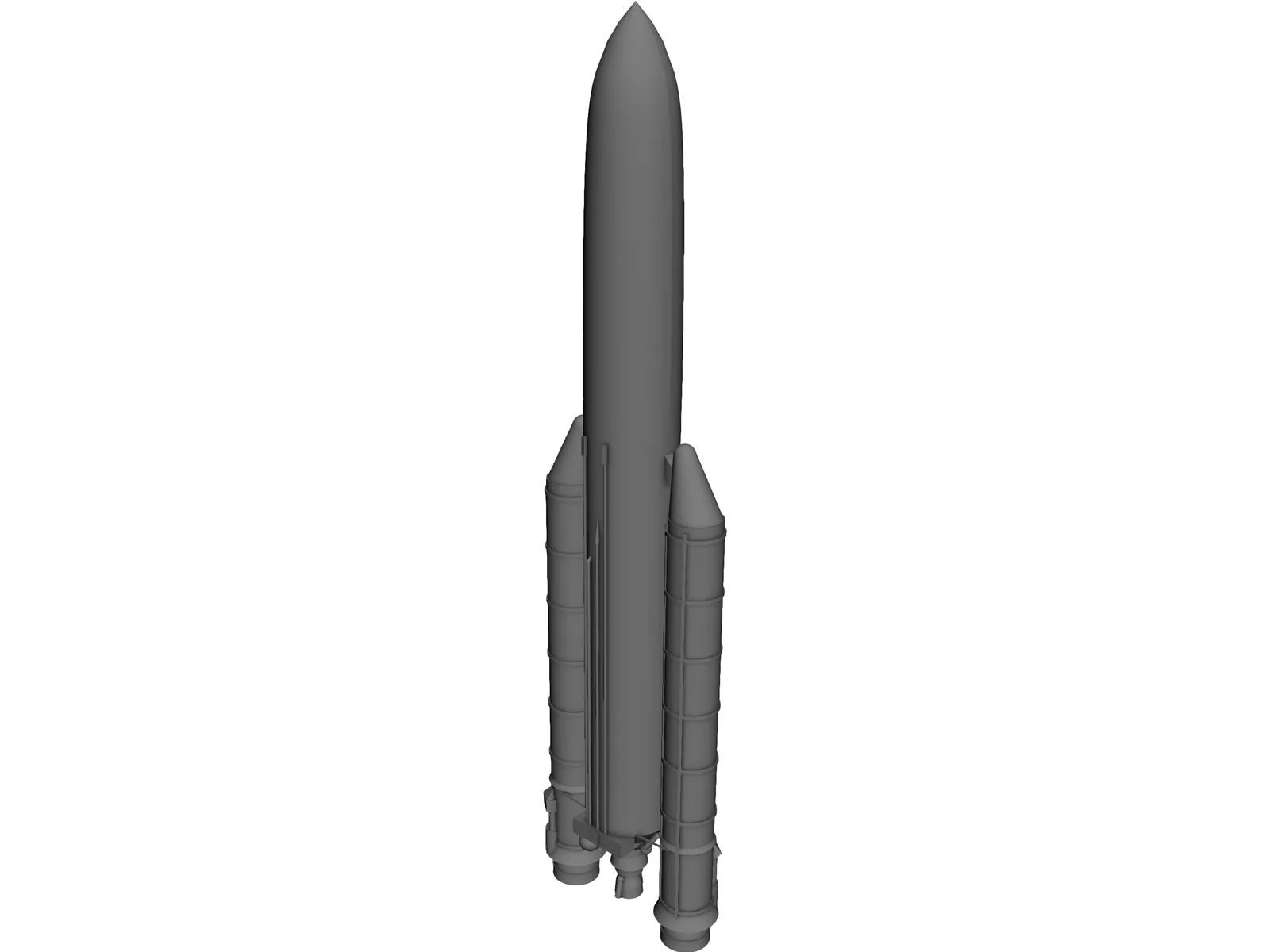 Ariane 5 3D Model