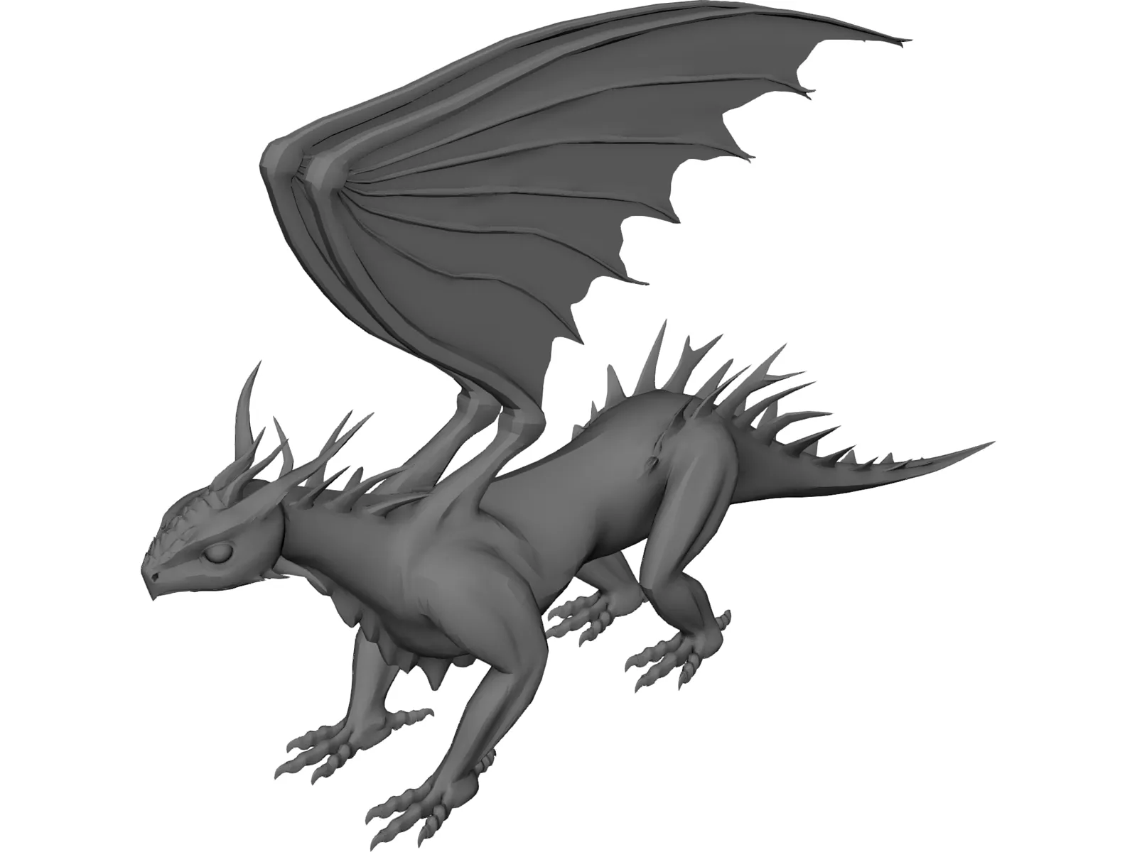 Dragon 3D Model