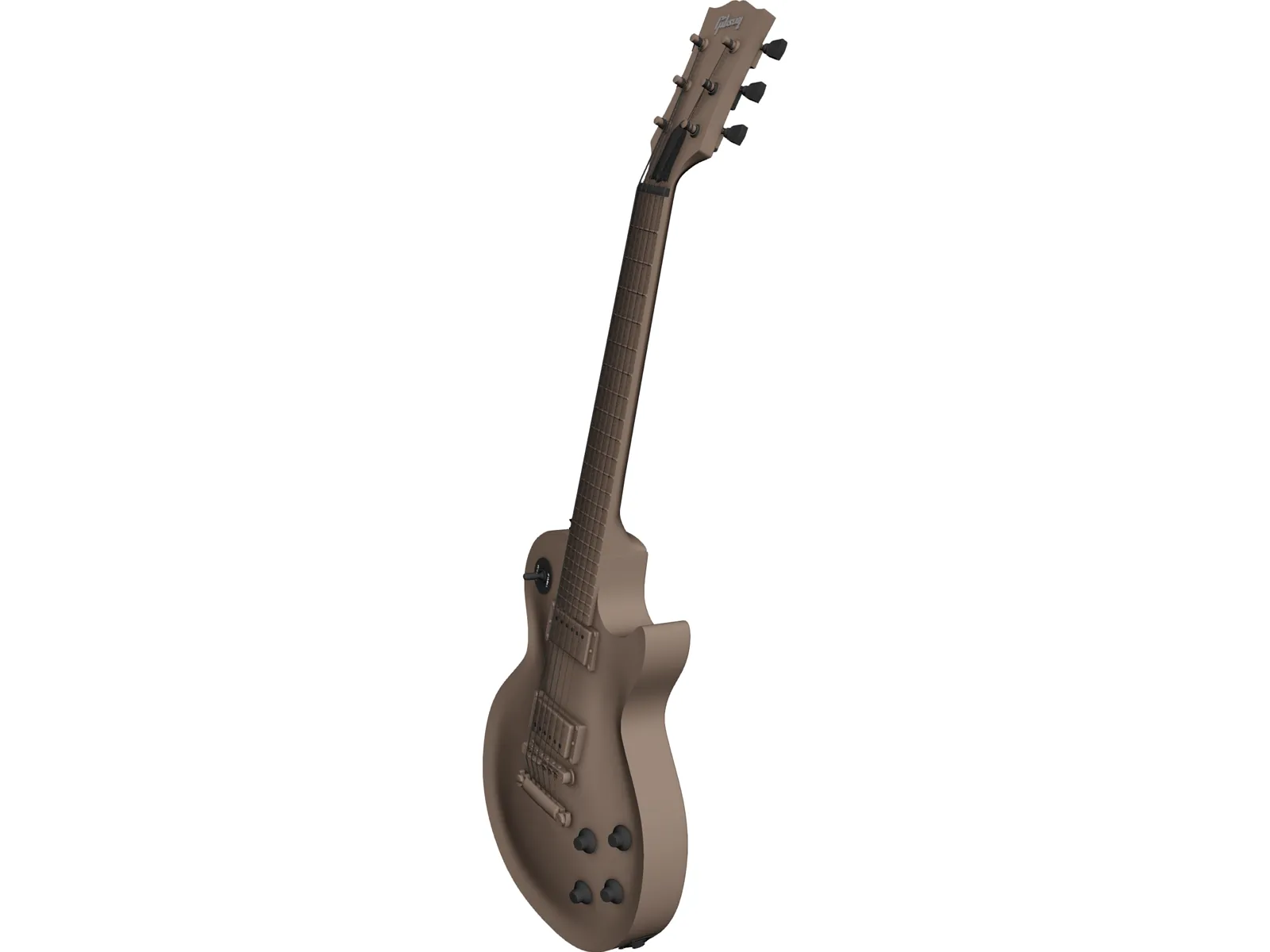 Gibson Les Paul Electric Guitar 3D Model