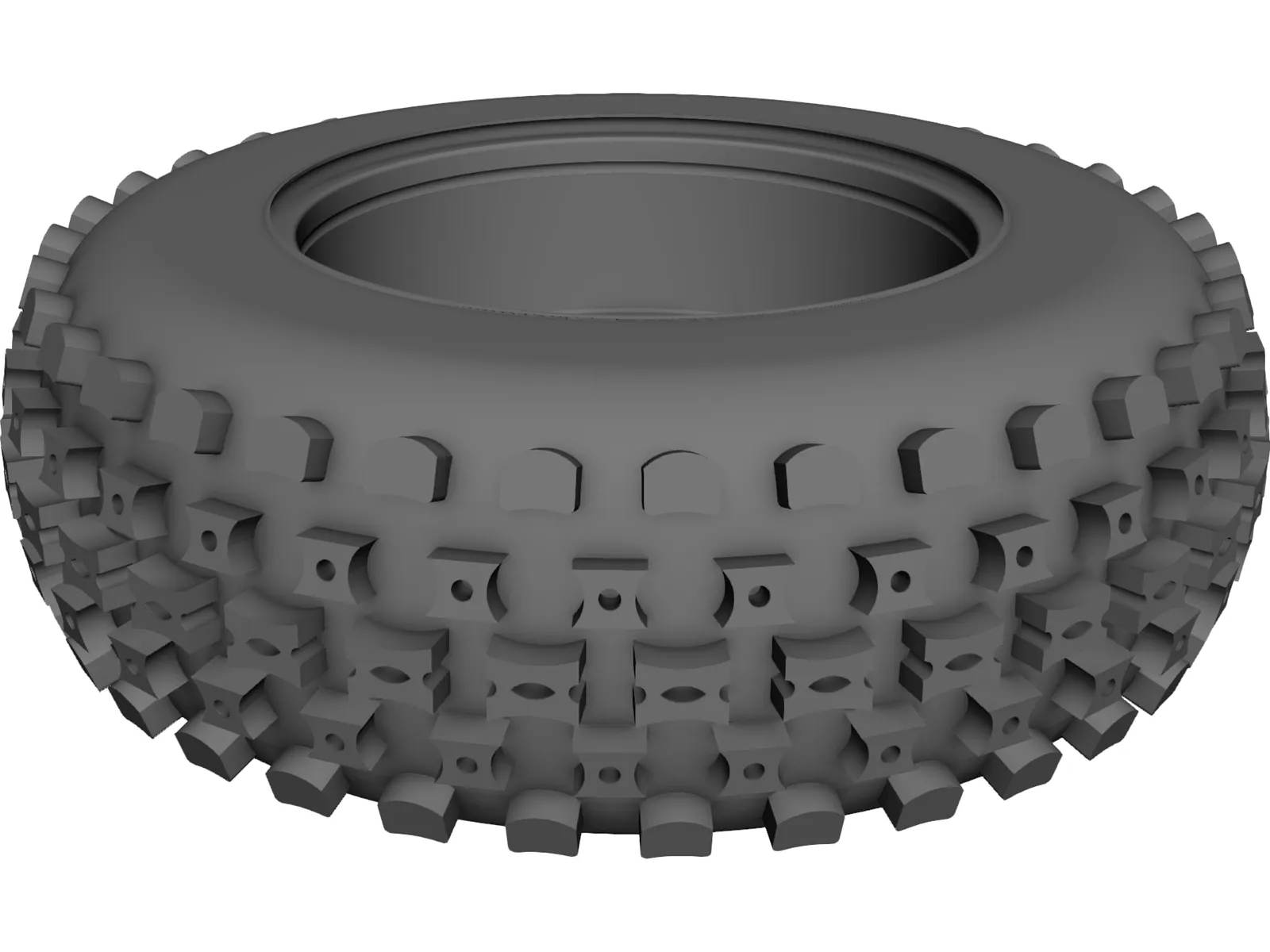 Wheel and Tire ATV Front 3D Model
