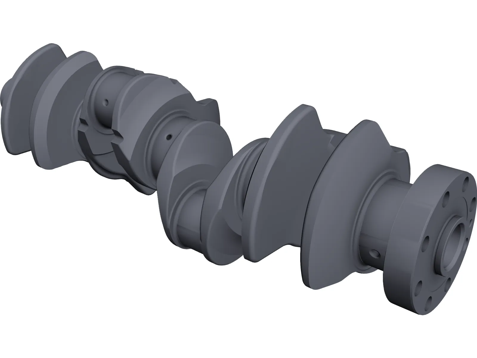 Crankshaft 3D Model