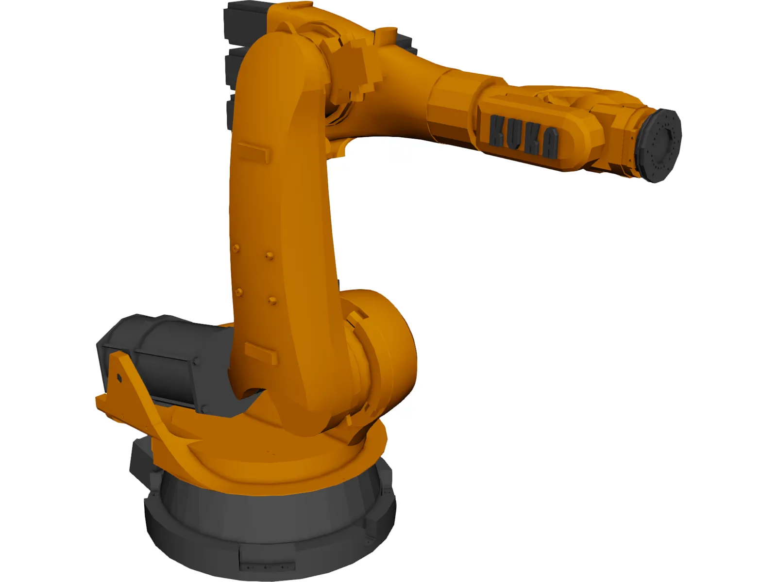 Kuka KR100-140 Robot 3D Model