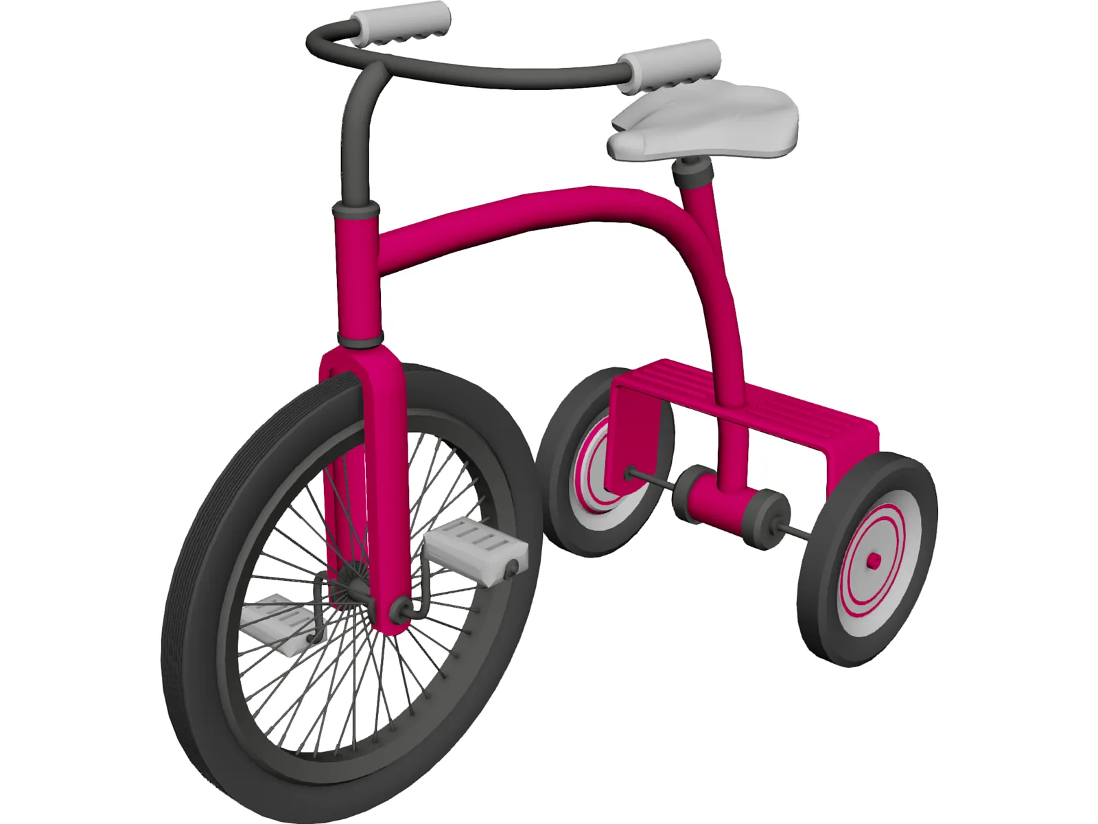 Tricycle 3D Model