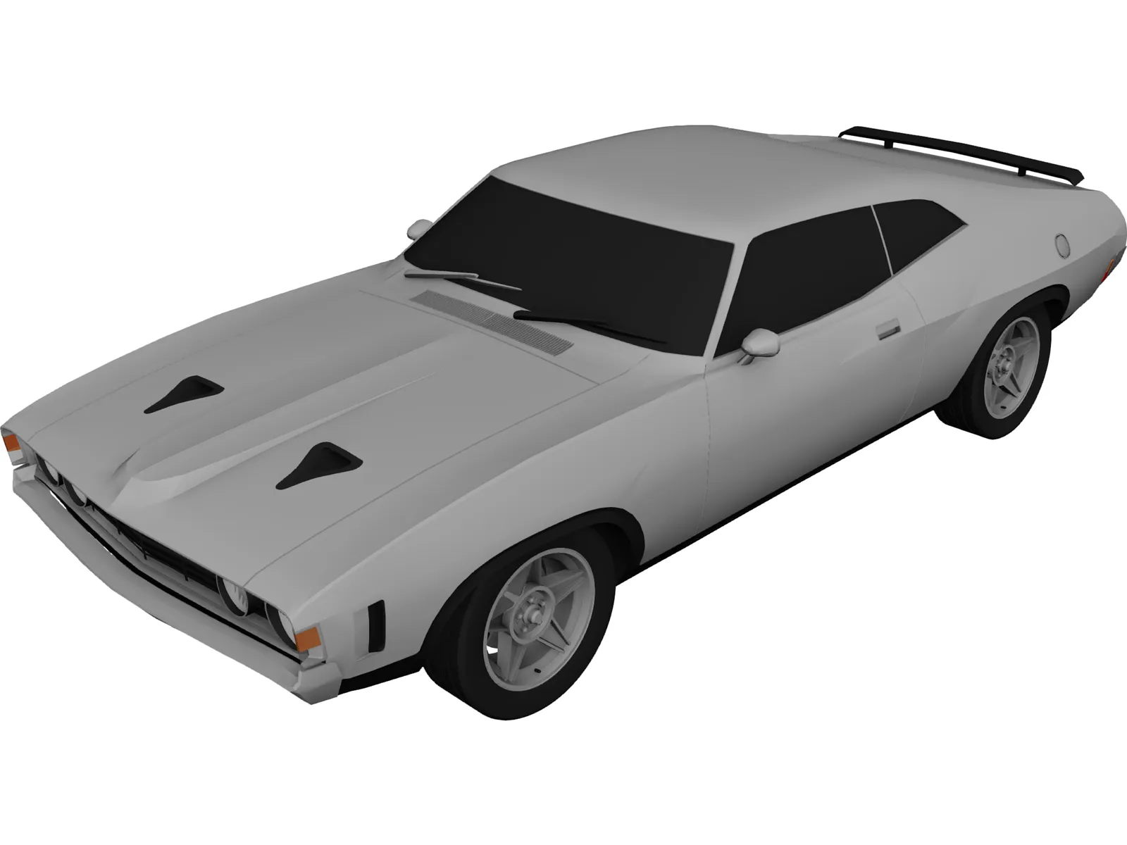 Ford Falcon XA GT 3D Model