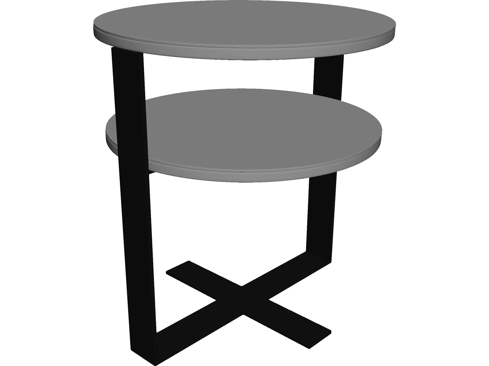 Low Table 3D Model