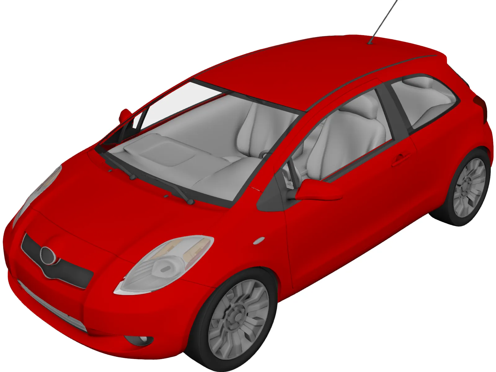 Toyota Yaris 3D Model