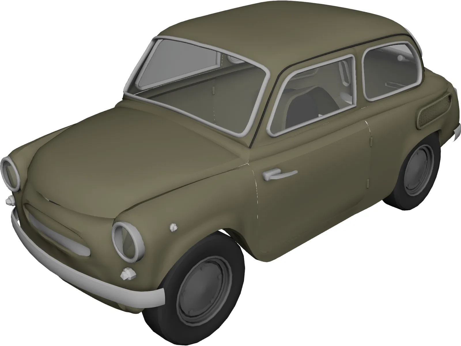 ZAZ 965 (1960) 3D Model