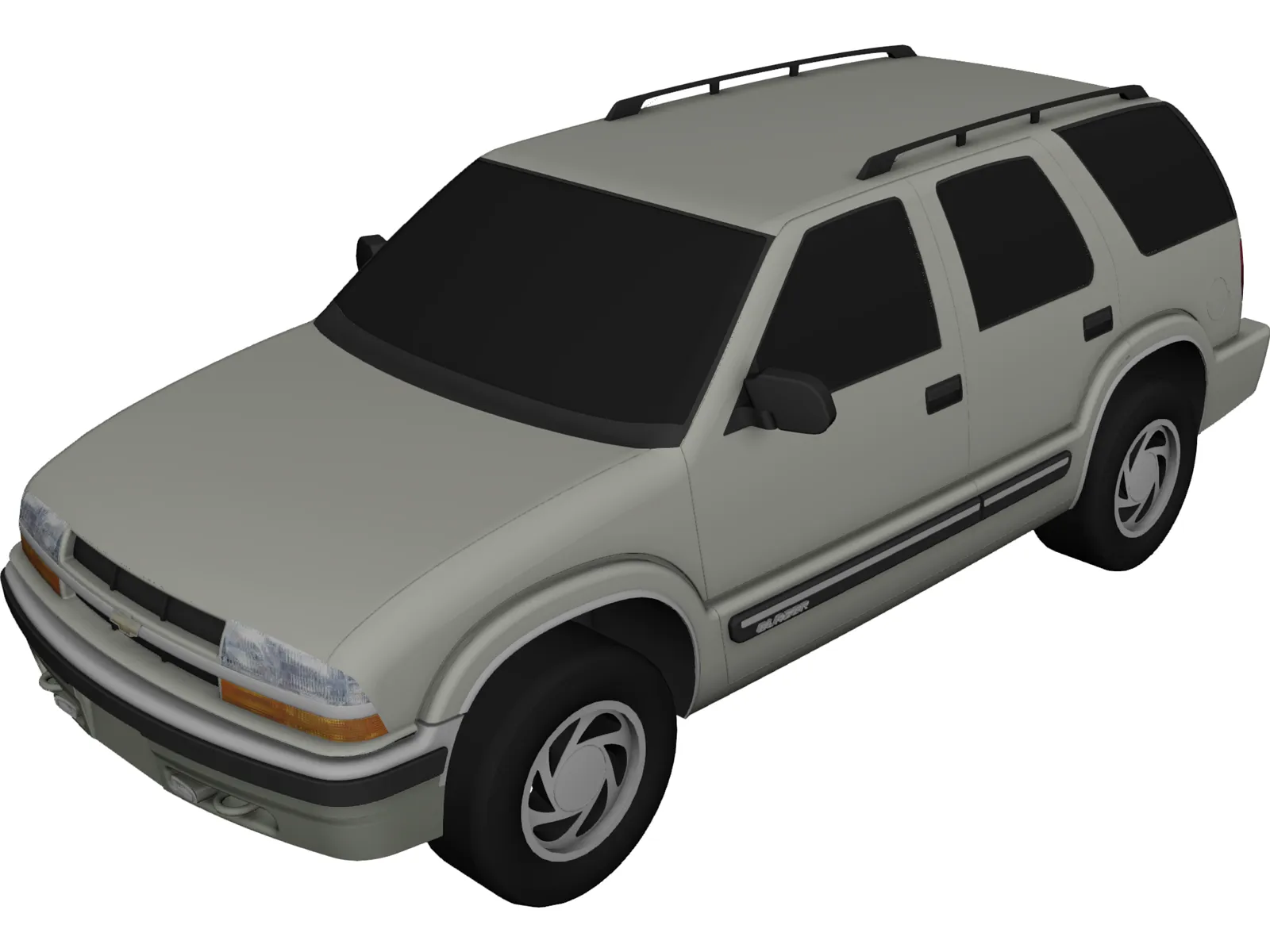 Chevrolet Blazer 4 door (2001) 3D Model