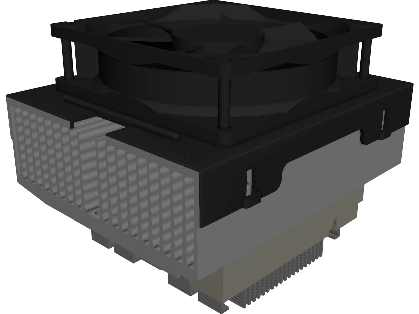 Peltier Module, 3D CAD Model Library