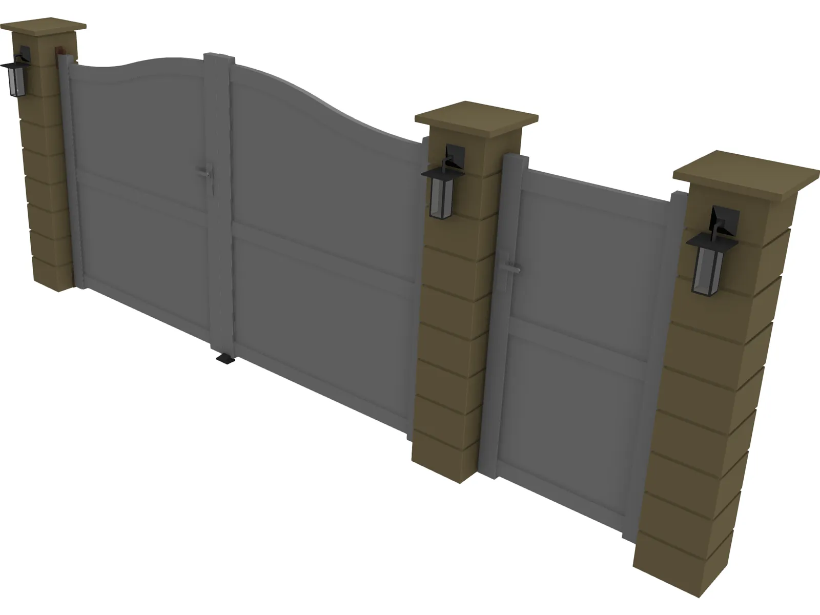 Gate 3D Model