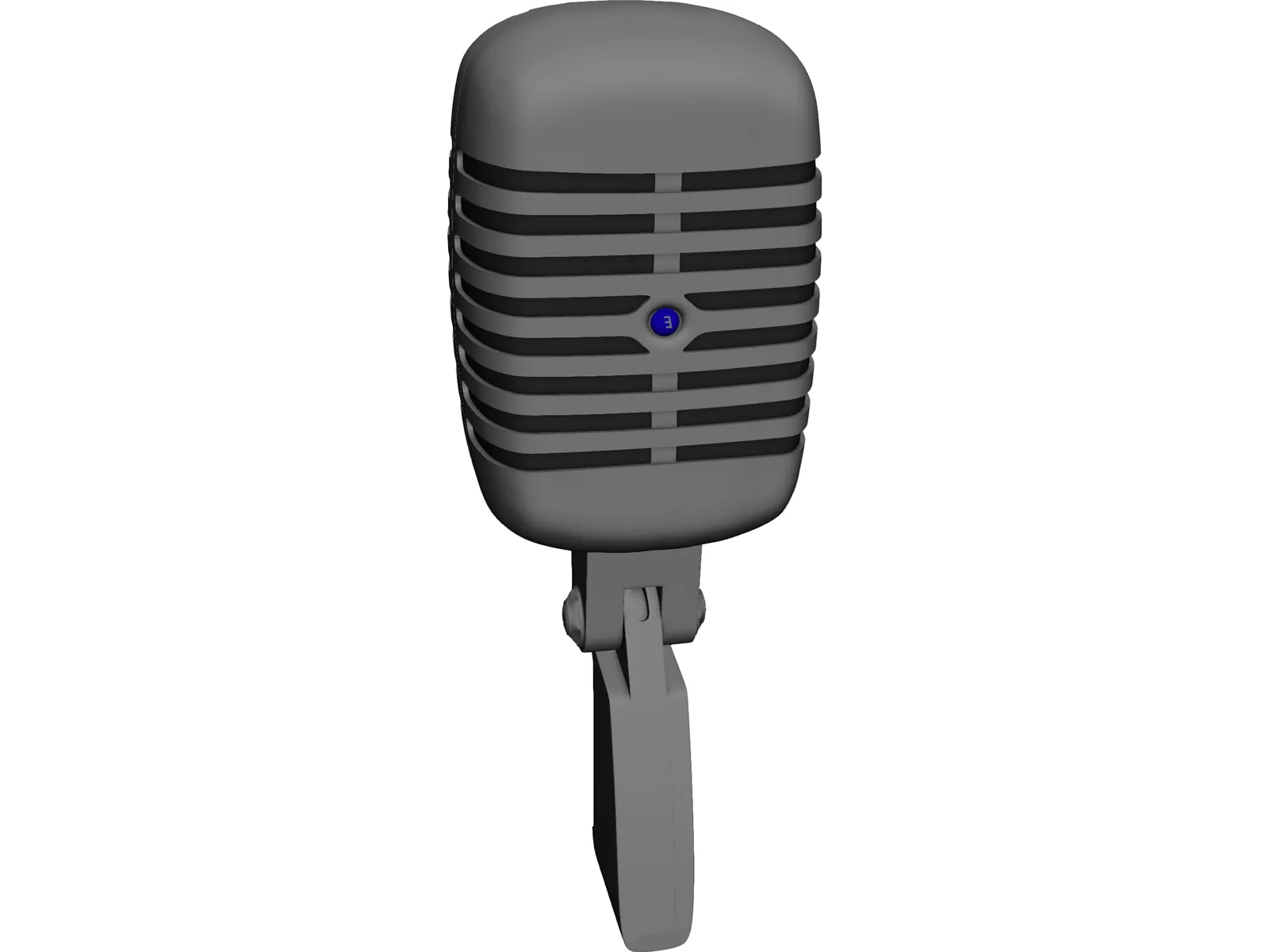 Microphone 3D Model