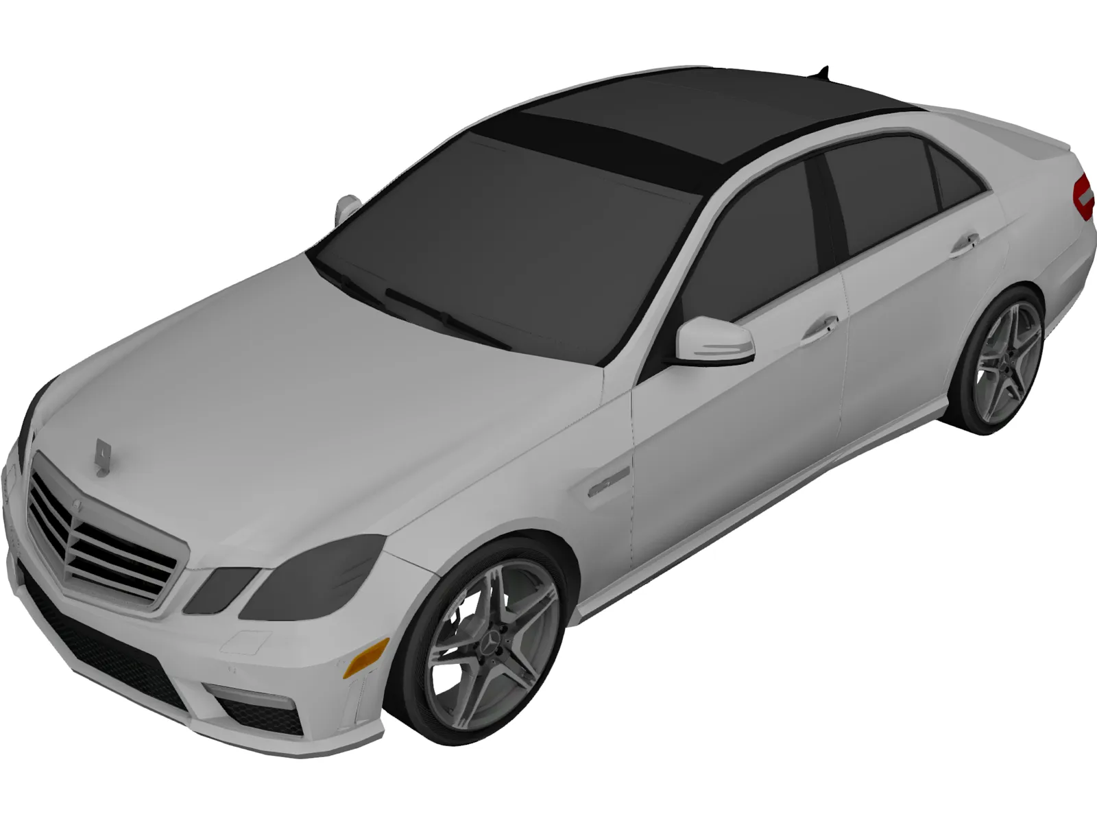 Mercedes-Benz E63 AMG (2011) 3D Model