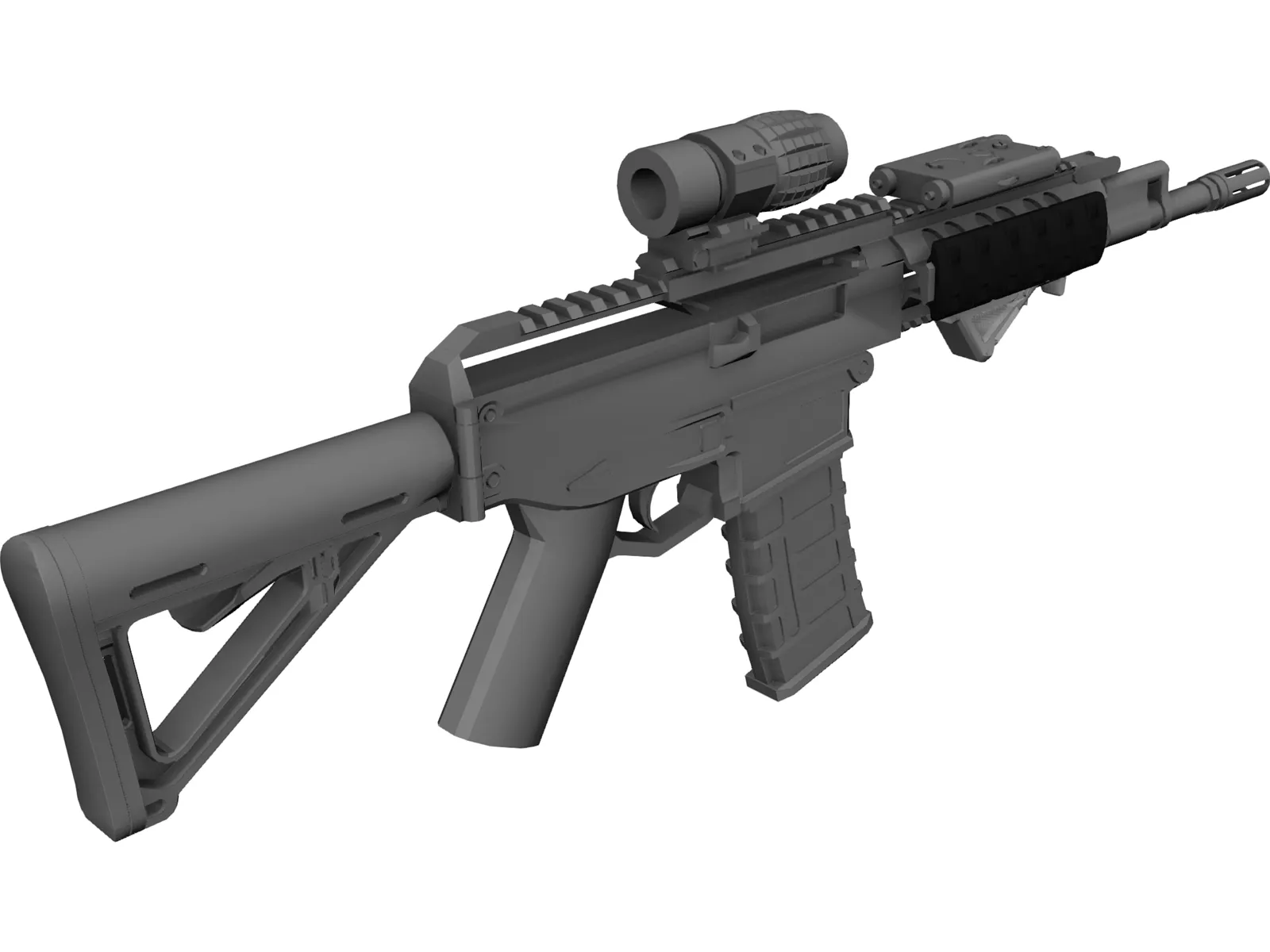 Magpul Masada 3D Model