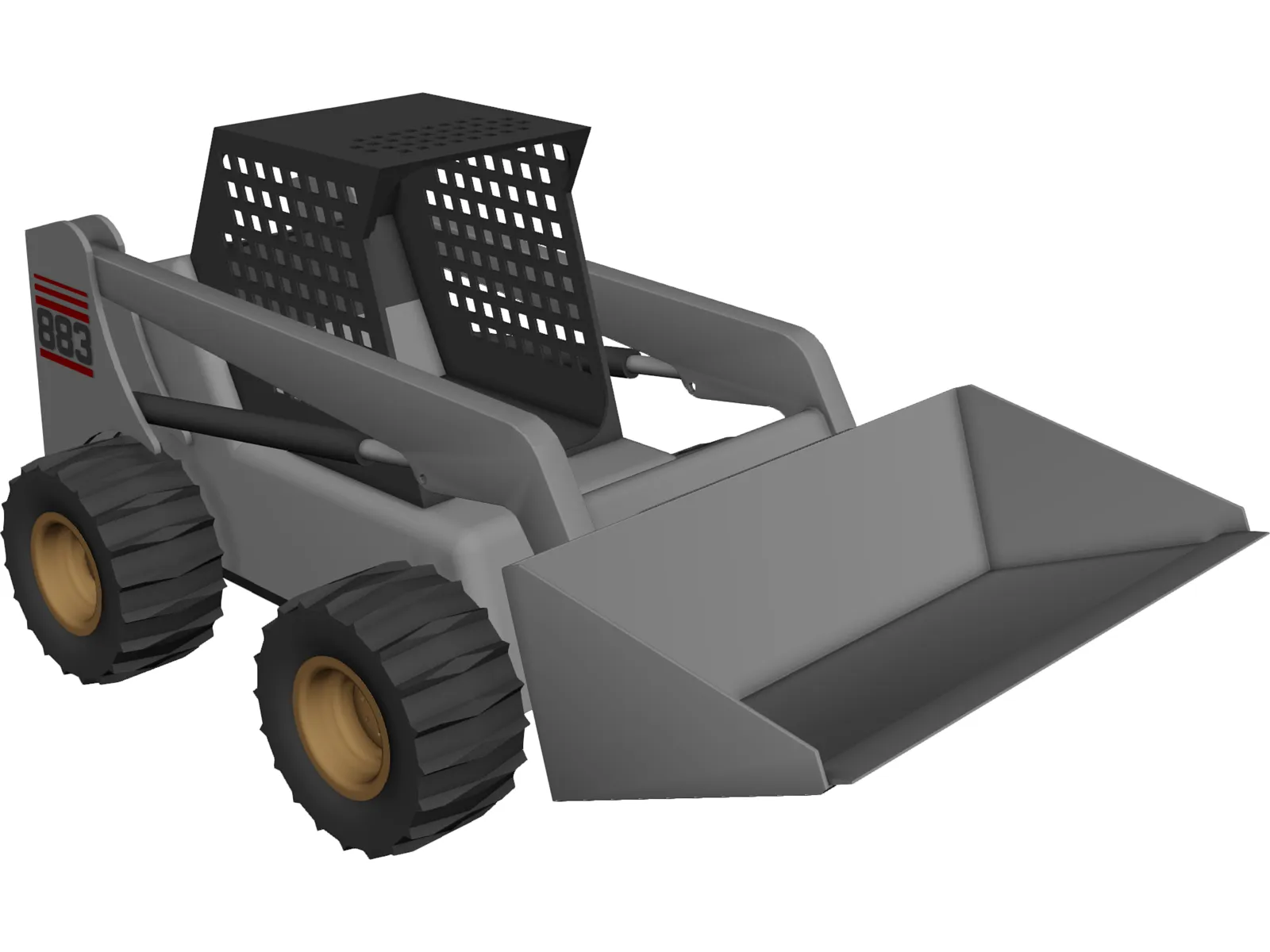 Bobcat 883 3D Model