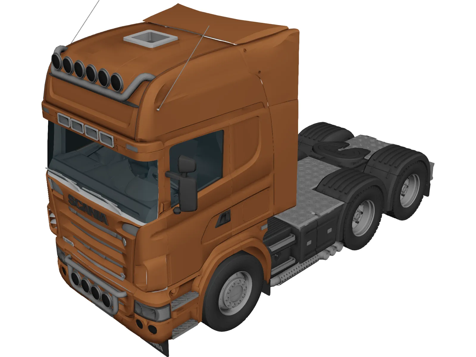 Scania R620 3D Model