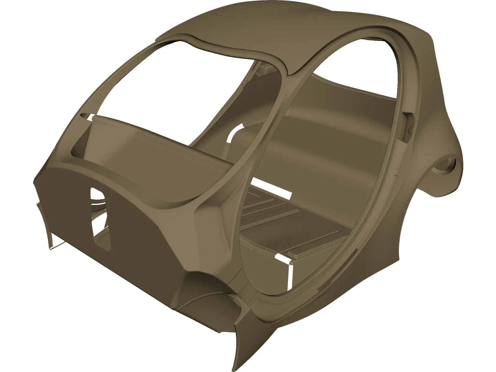 Car Body 3D Model