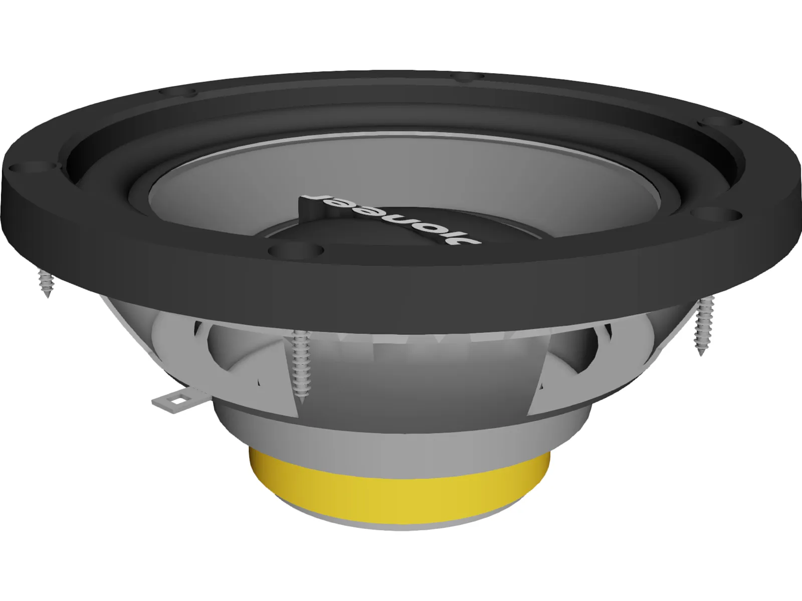 Pioneer Speaker 3D Model