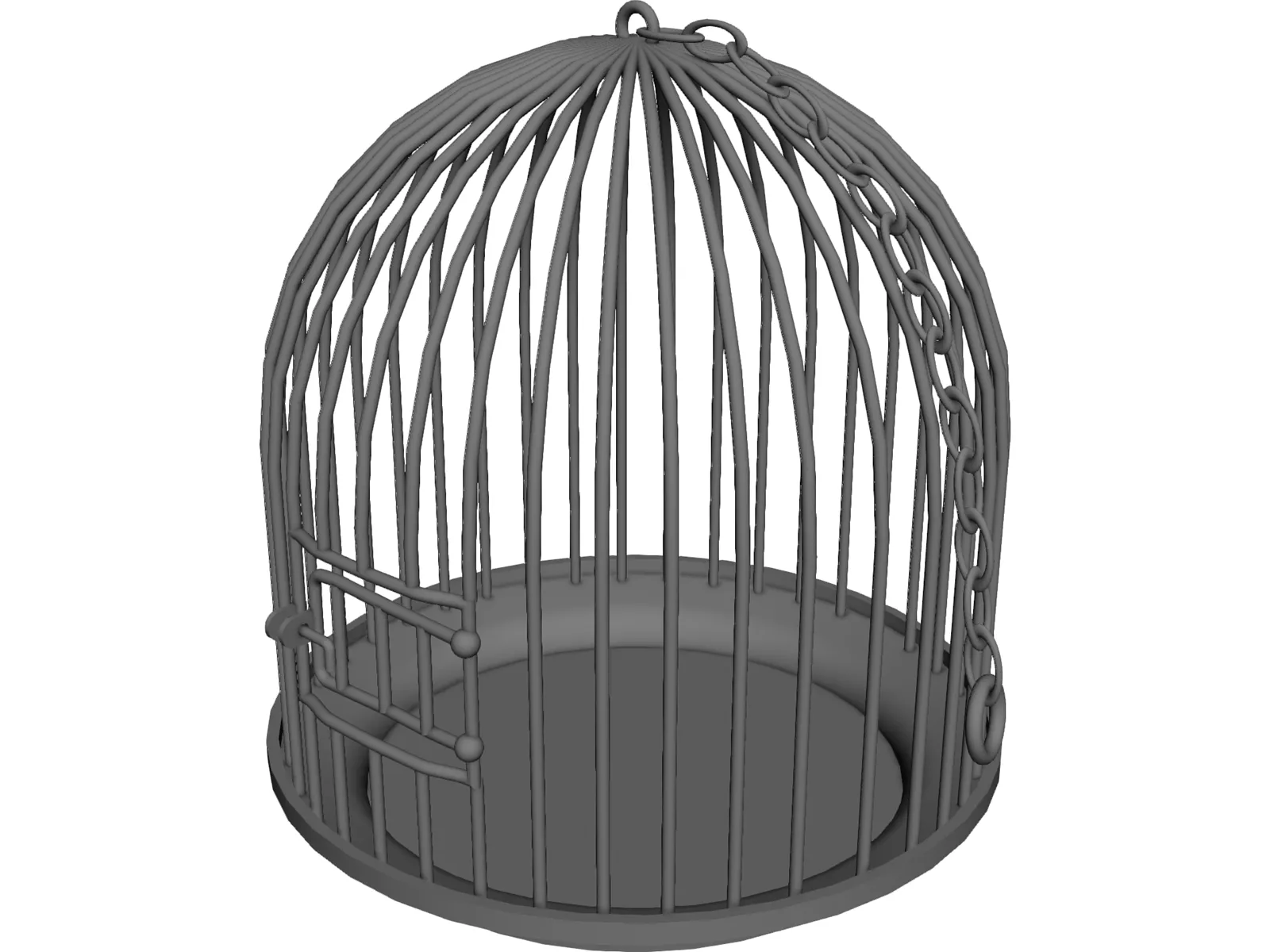 Bird Cage 3D Model