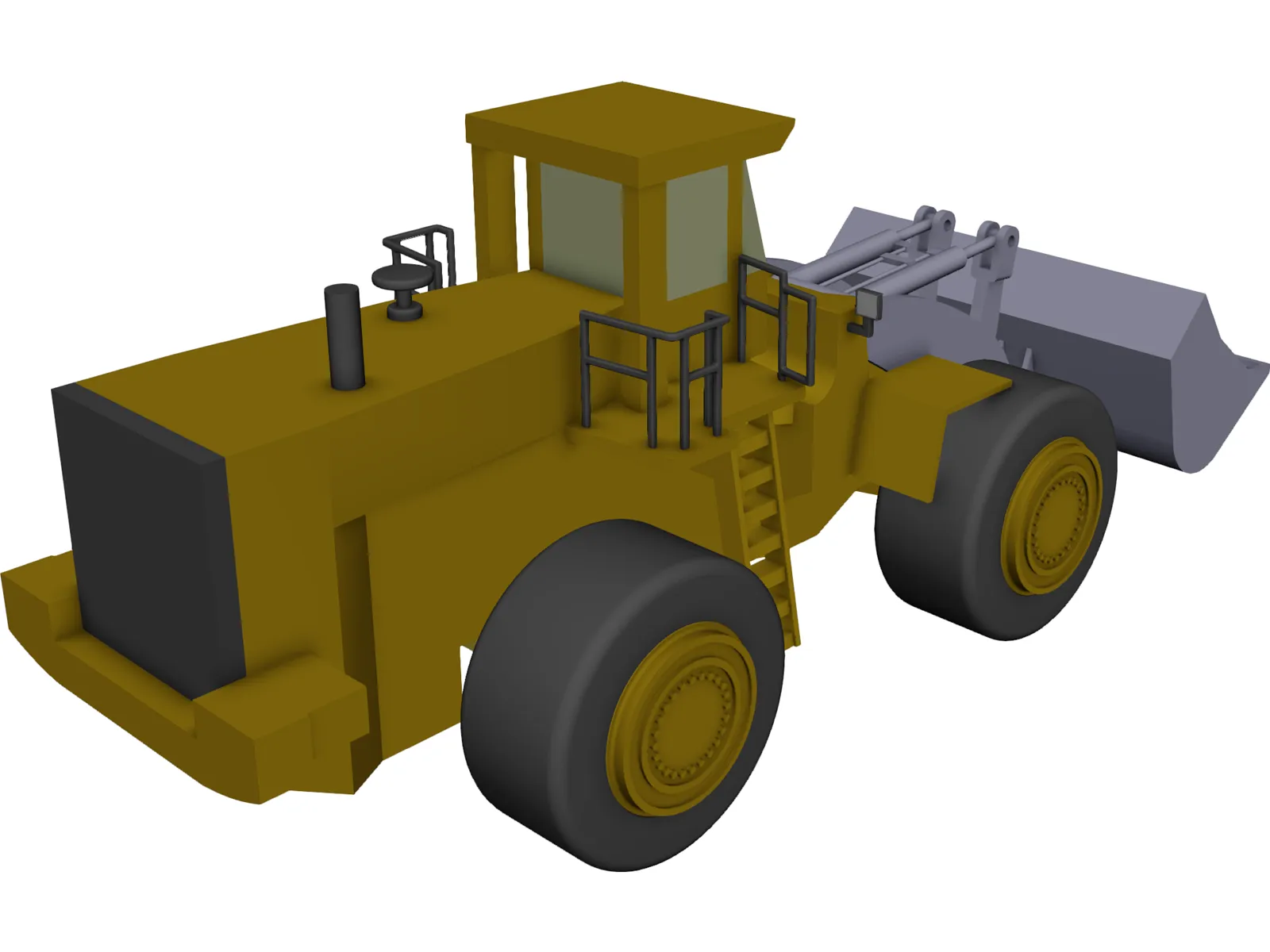 Front Loader 3D Model