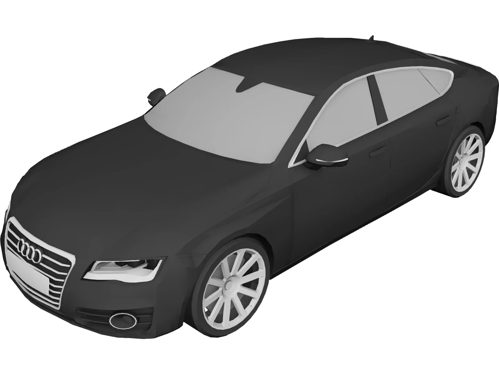 Audi A7 Sportback 3D Model